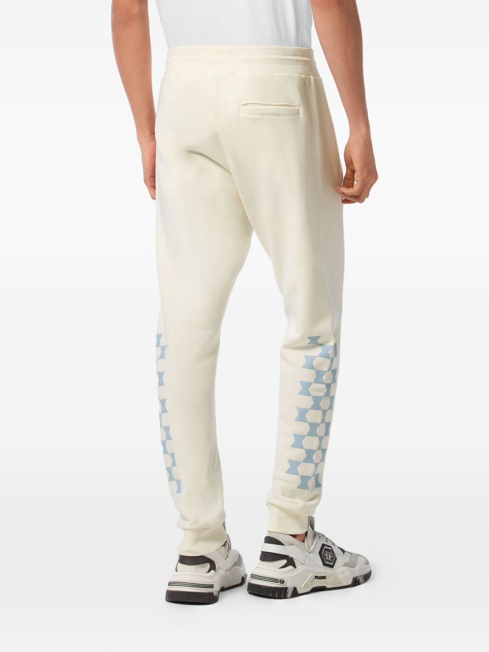 logo-patch track pants - 4