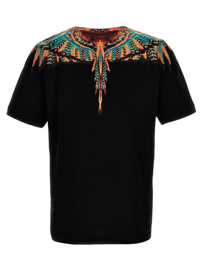 Marcelo Burlon County Of Milan Grizzly Wings T-Shirt Brown outlook