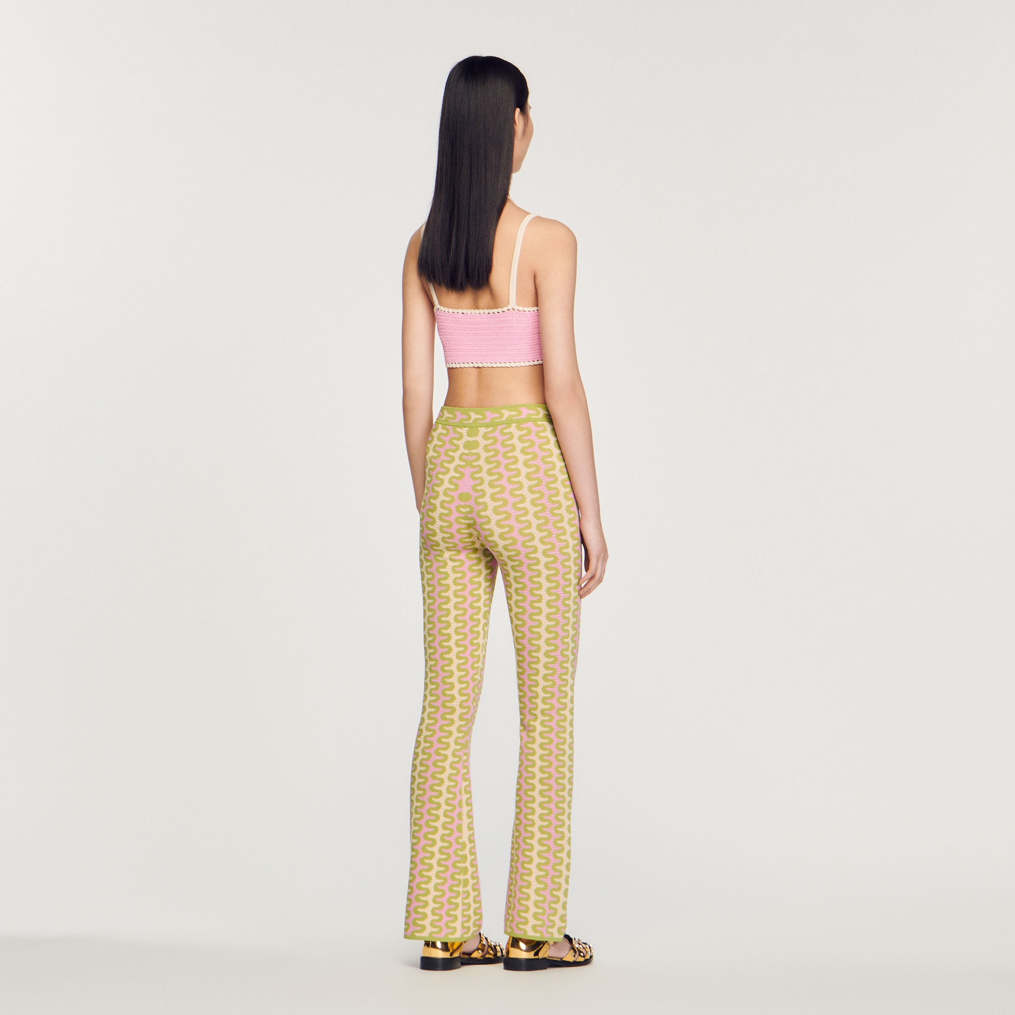 Patterned knit pants - 6