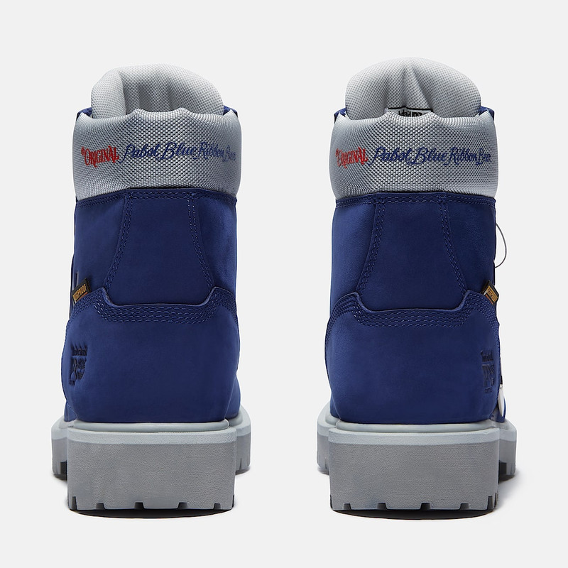Men's Timberland PRO® and Pabst Blue Ribbon Direct Attach 6" Soft Toe Waterproof Work Boot 8