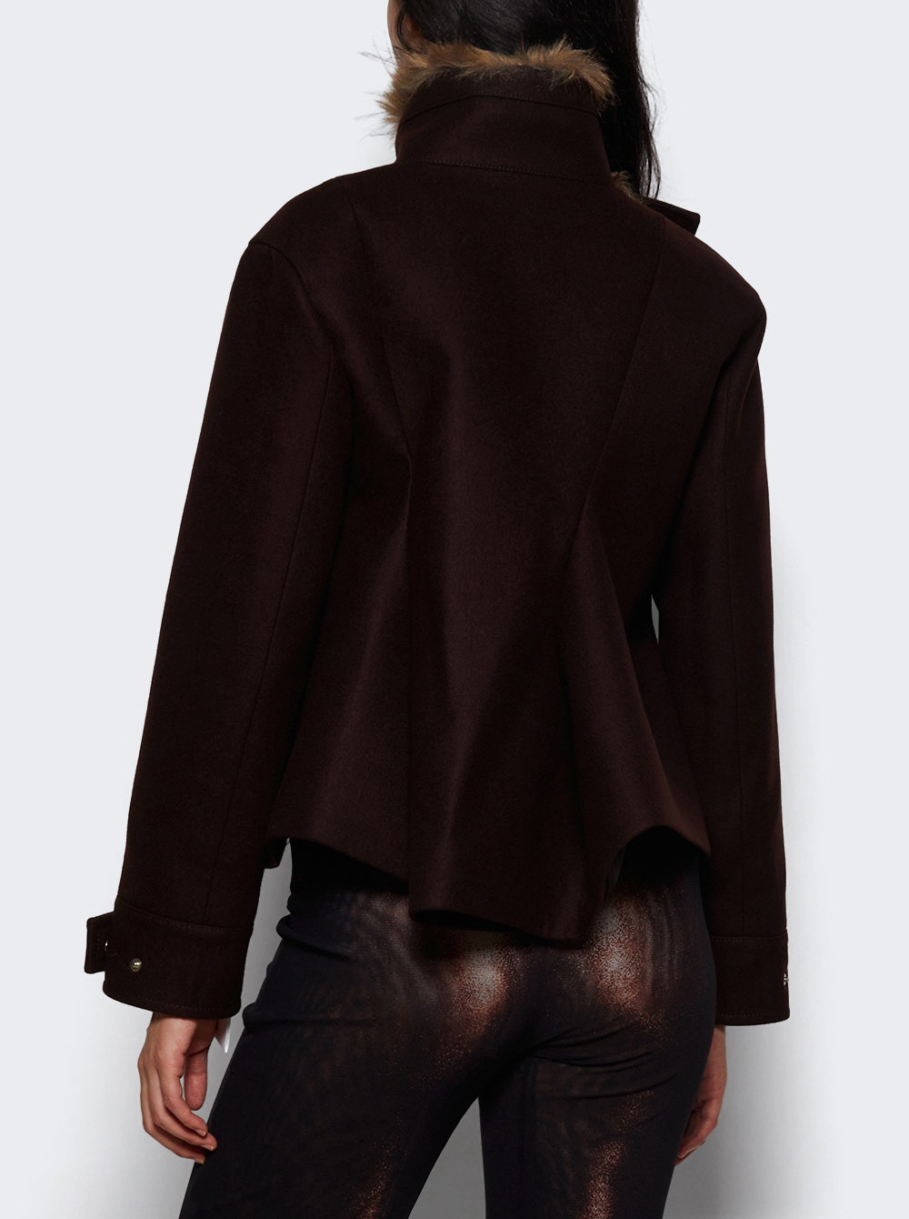 Melton Jacket Brown - 4