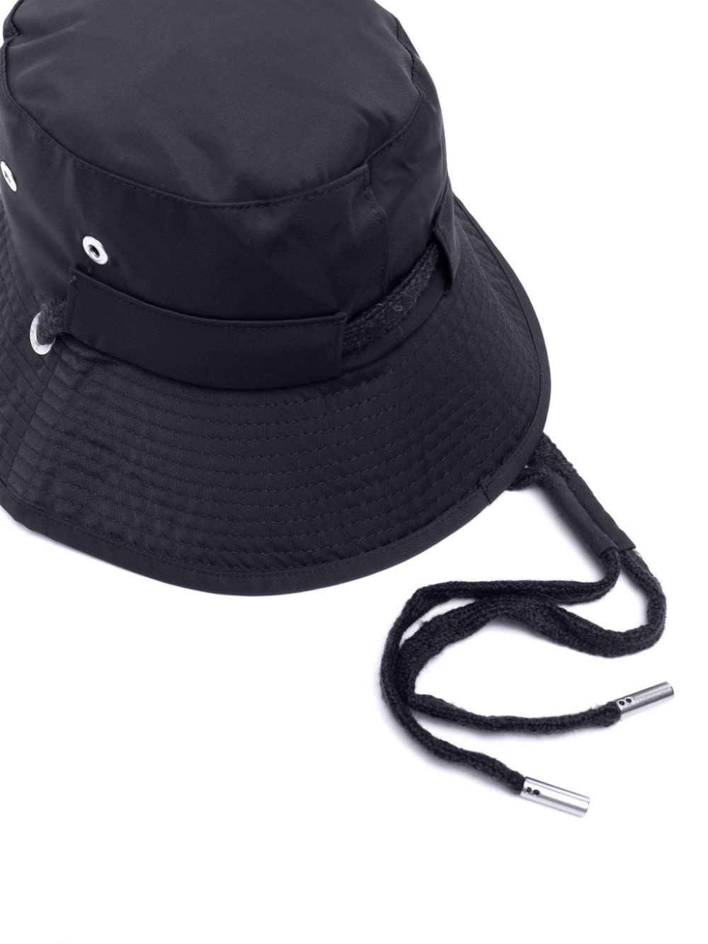 Ami de Coeur logo-plaque bucket hat - 2