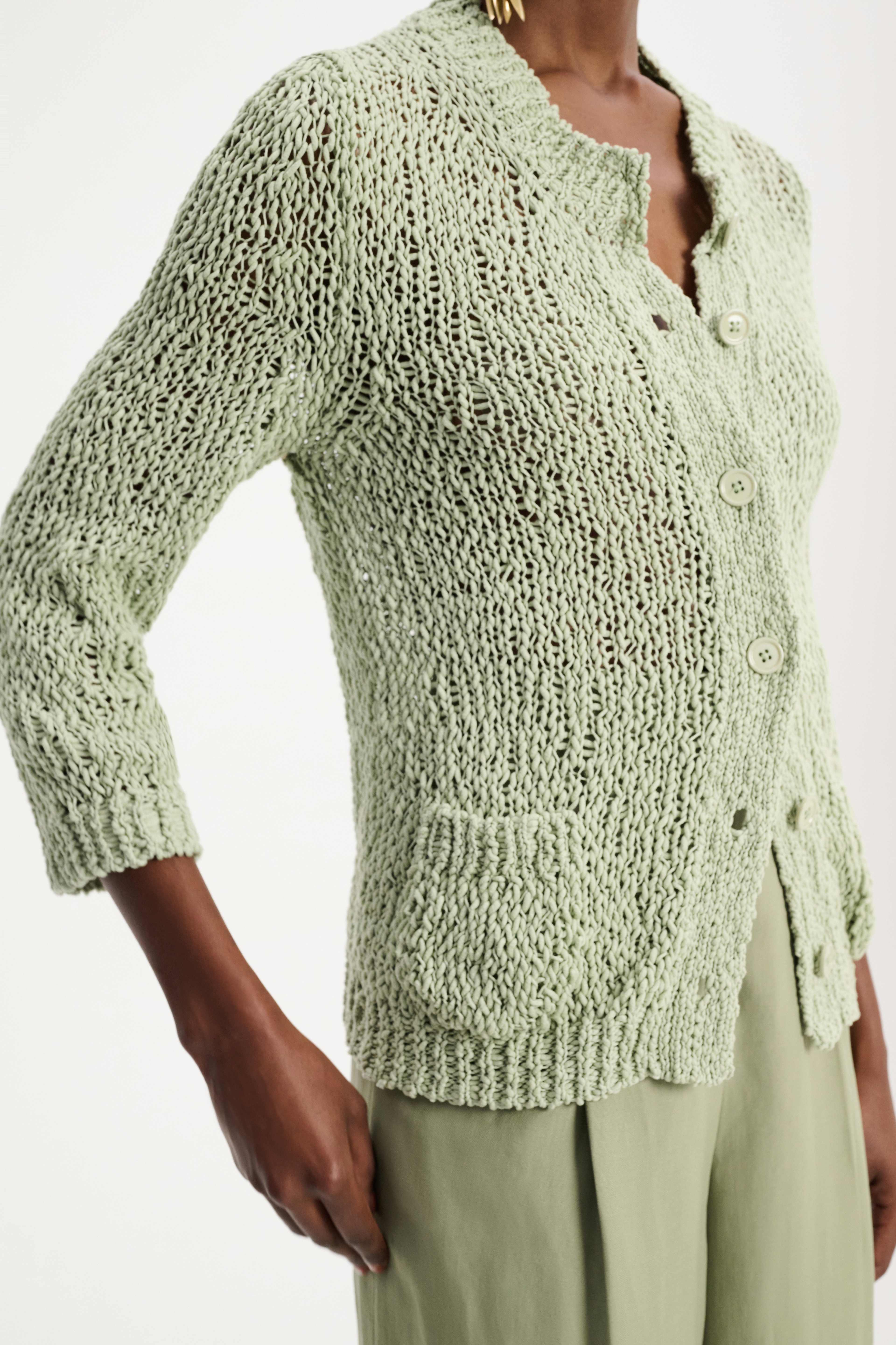 COTTON LOVE cardigan - 4