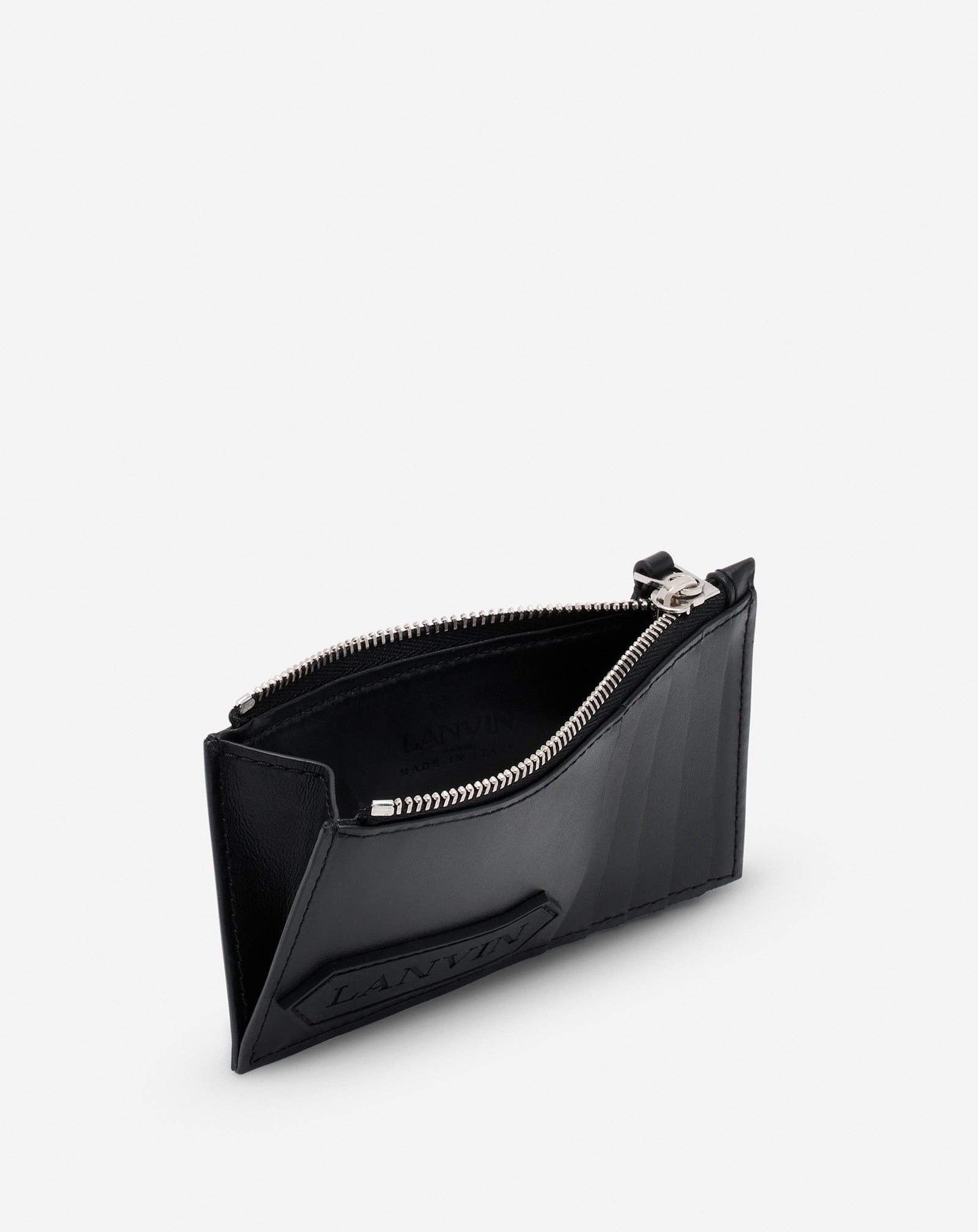 LANVIN SIGNATURE LEATHER CARDHOLDER - 2