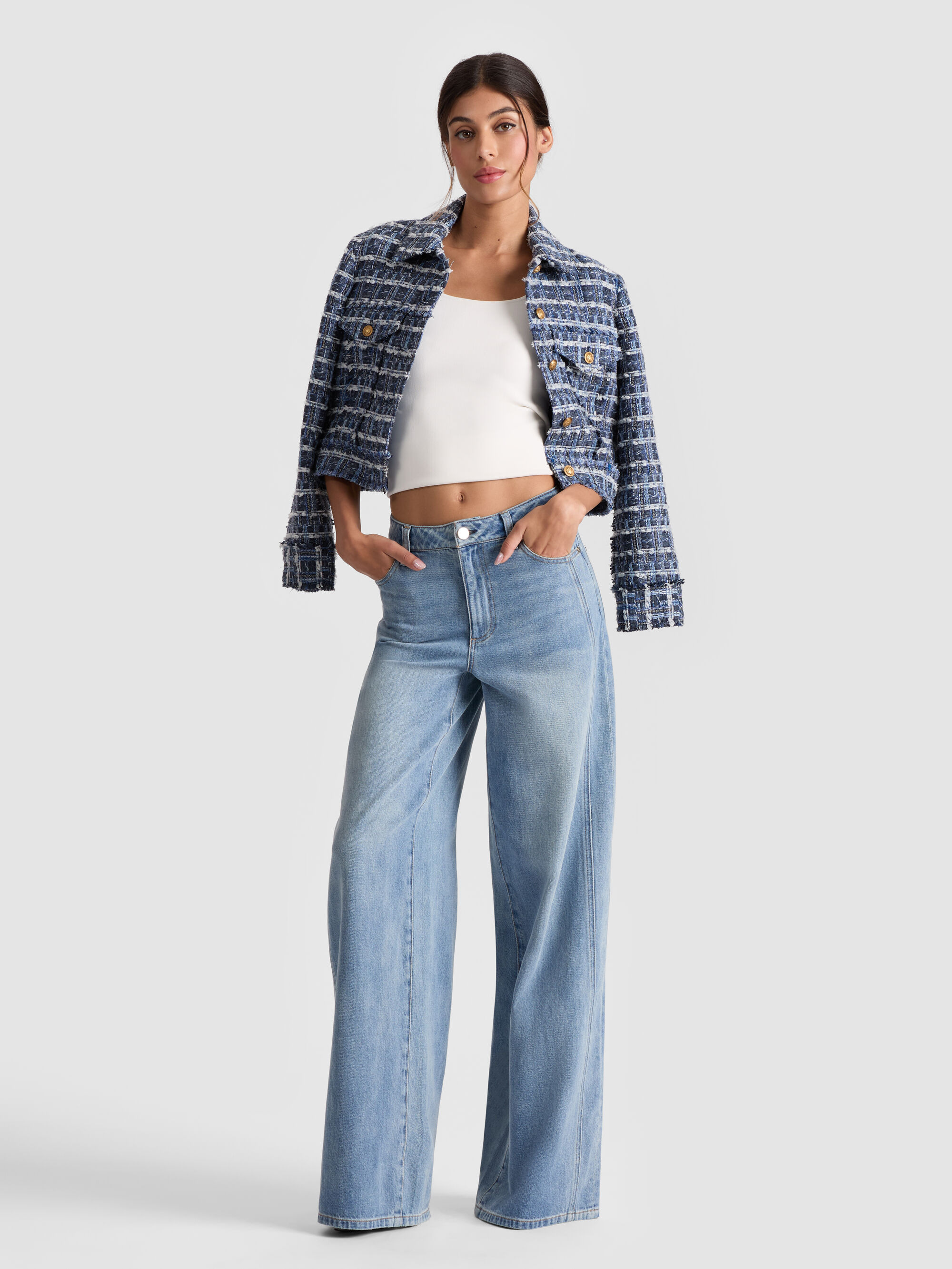 CHLOE CROPPED JACKET - 6
