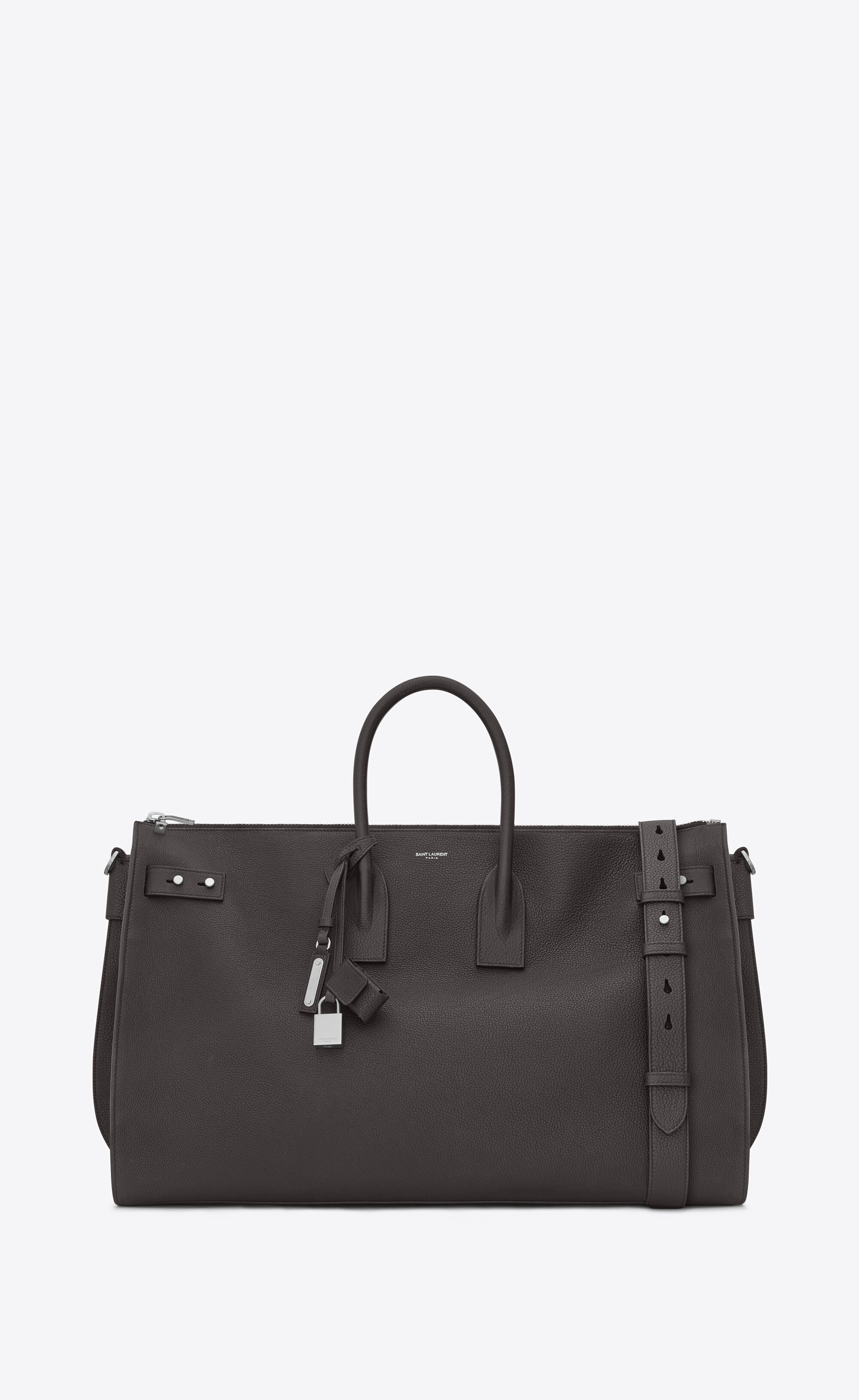 sac de jour 48h duffle bag in grained leather - 1