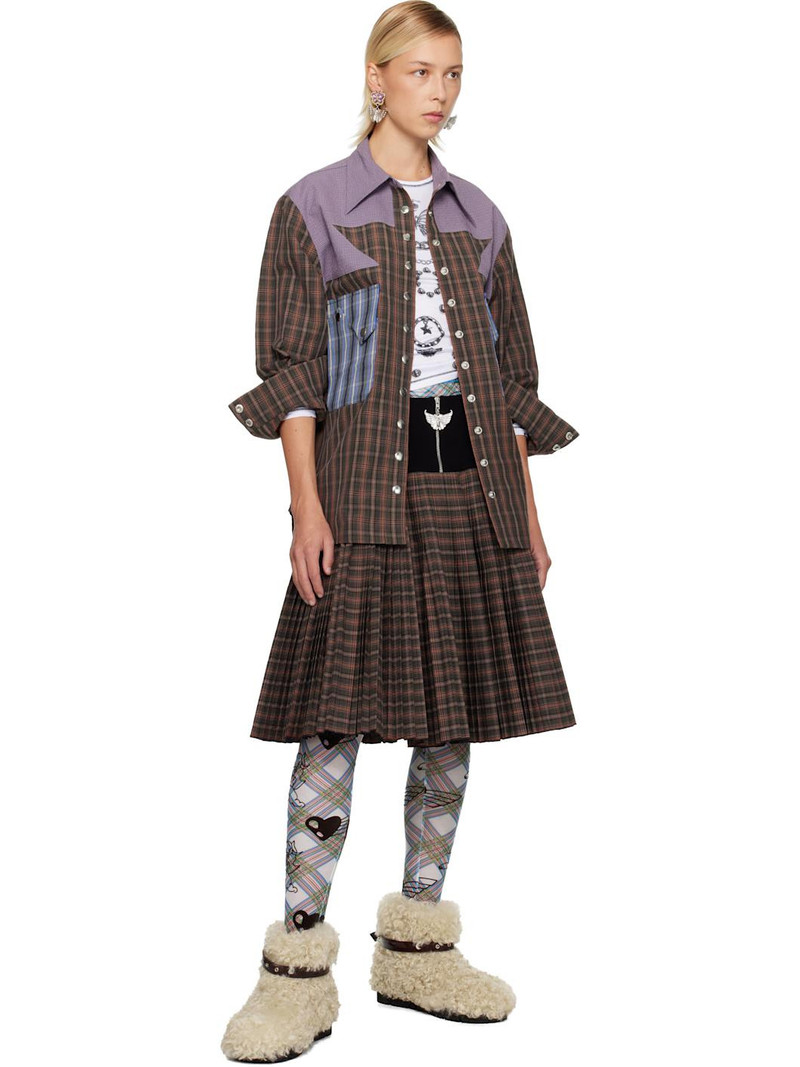 Chopova Lowena White 'HOT' Fitted Jersey T-shirt outlook