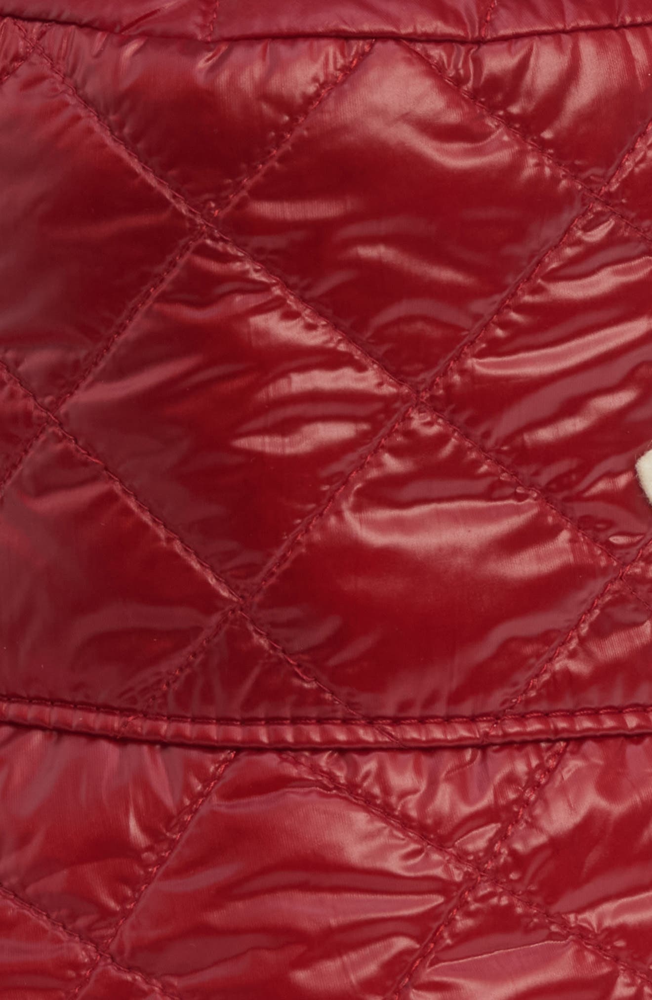 Moncler Diamond Quilted Nylon Bucket Hat in Red Auburn at Nordstrom - 4
