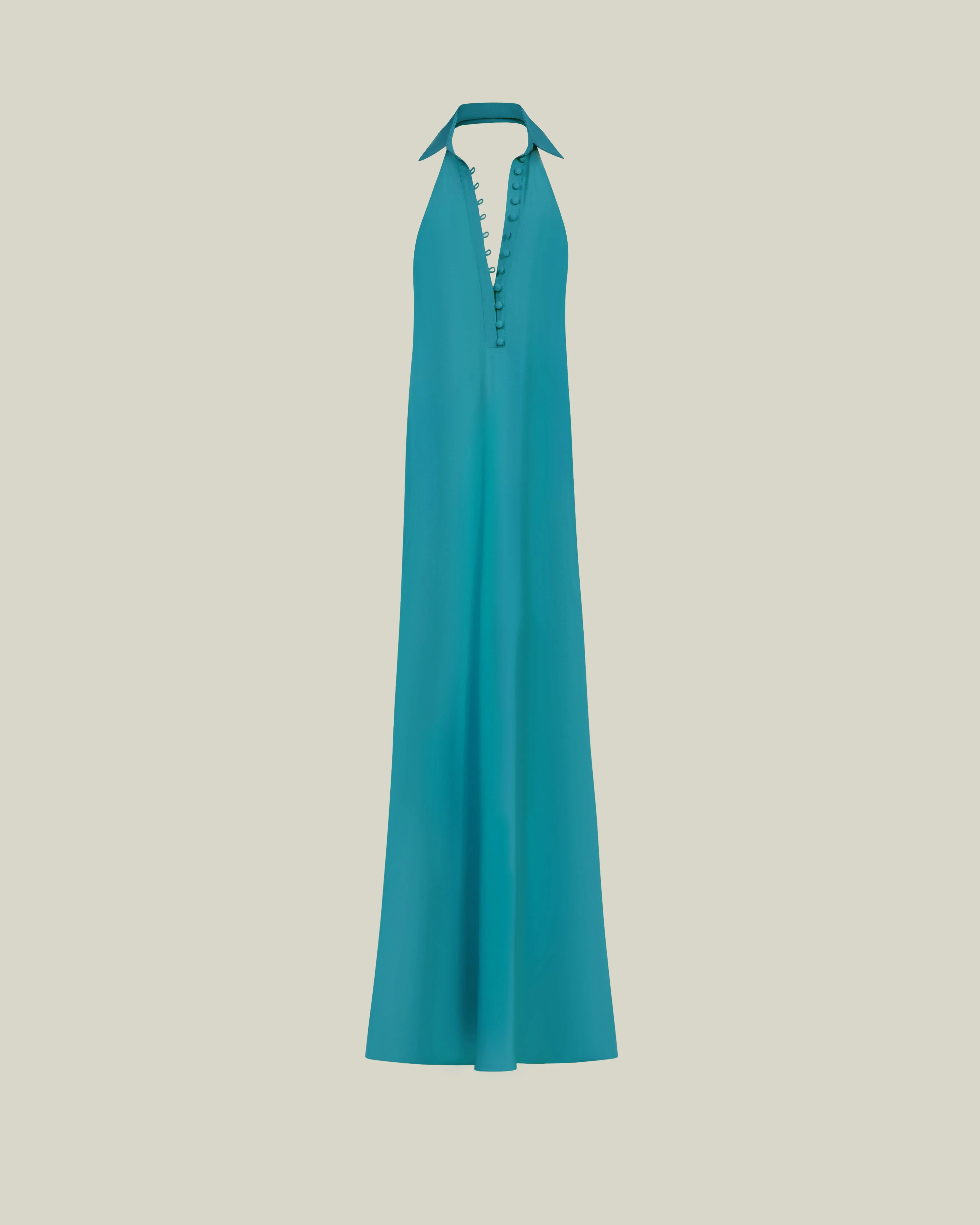 Barbara Dress in Turquoise - 1