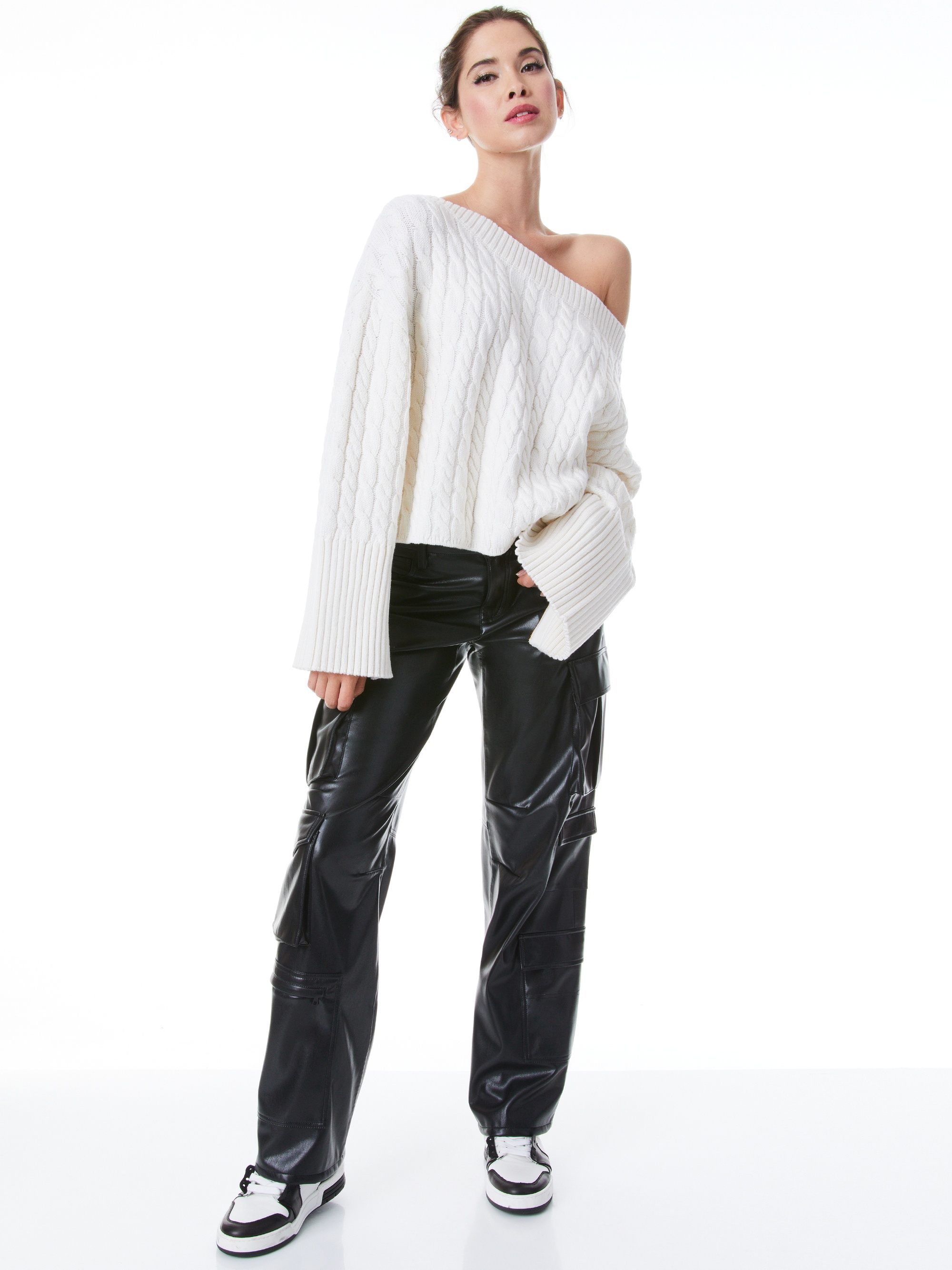 INA CABLE KNIT SWEATER - 6