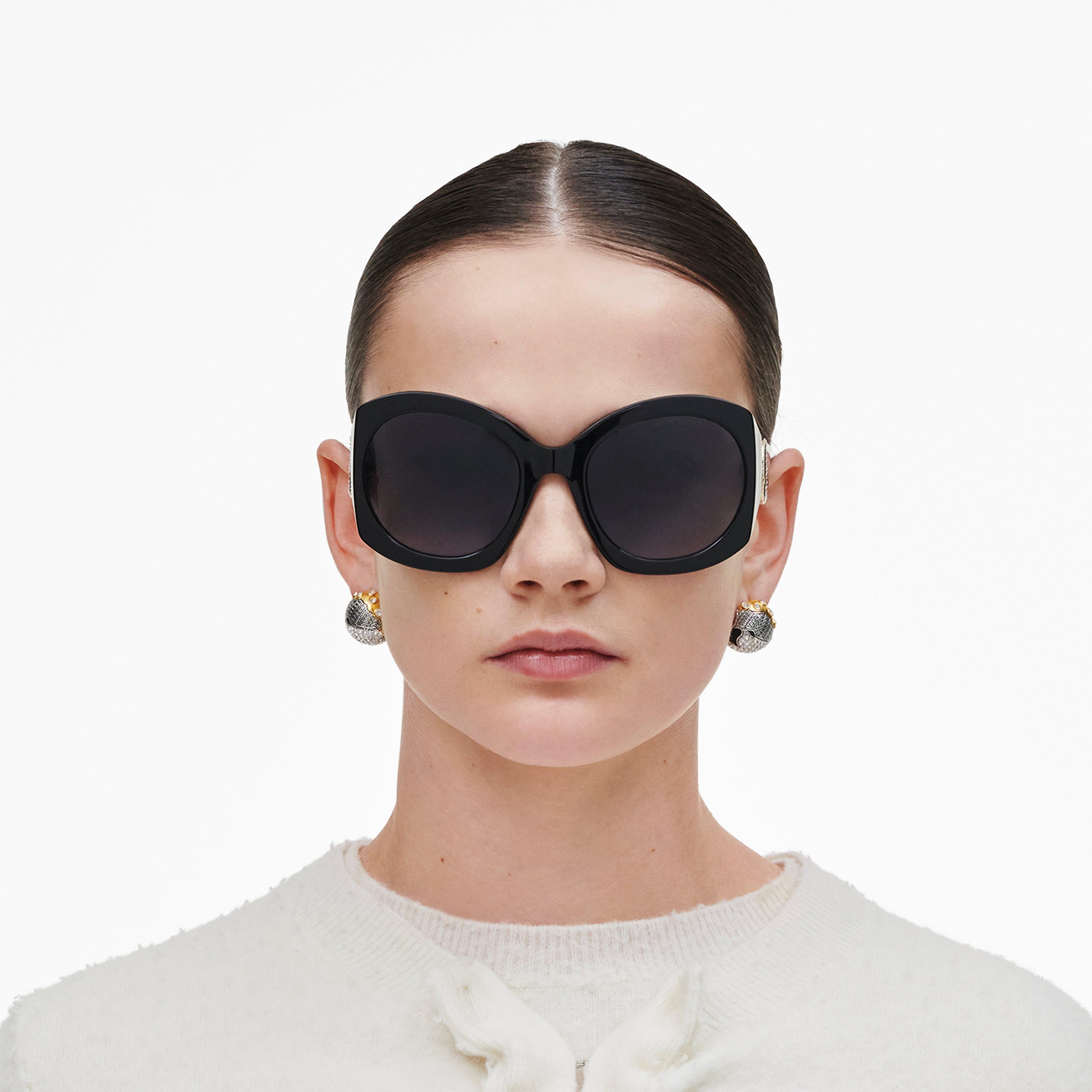THE CRYSTAL J MARC OVERSIZED SUNGLASSES - 2