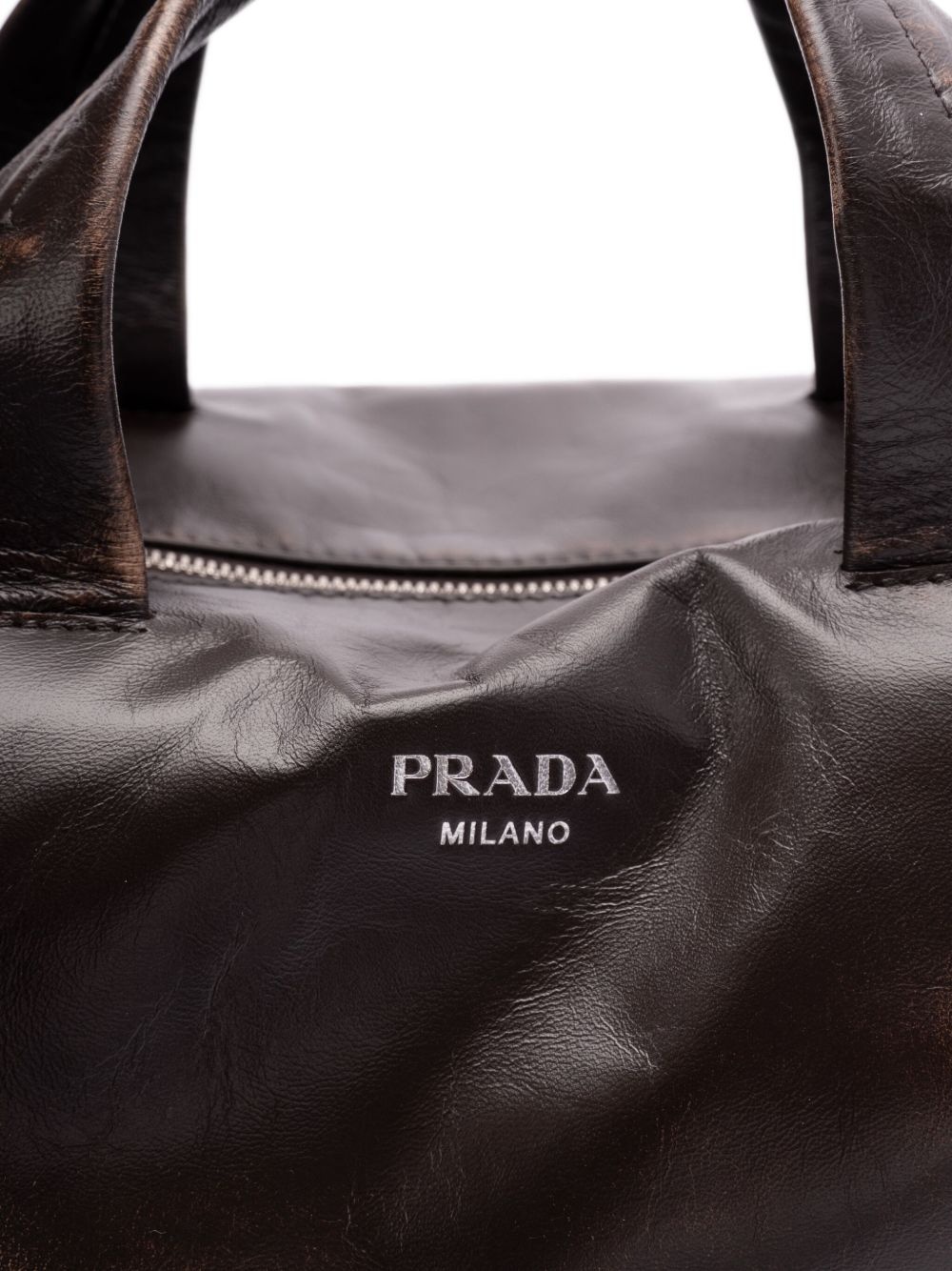 leather duffle bag - 6
