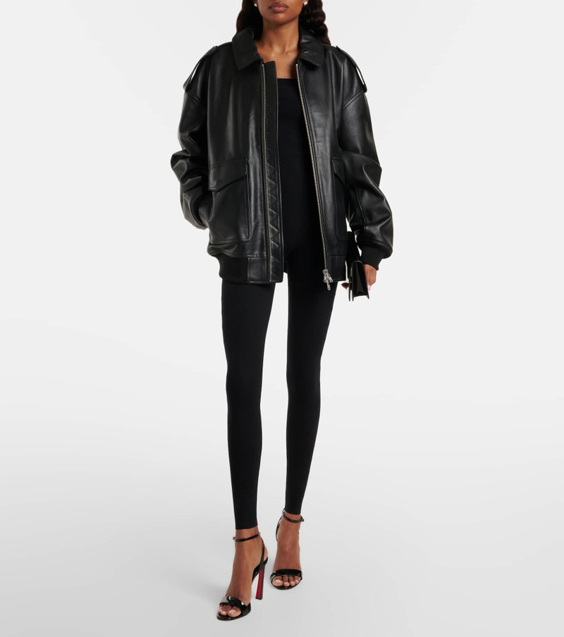 Wolford Slash cutout strapless jersey catsuit outlook