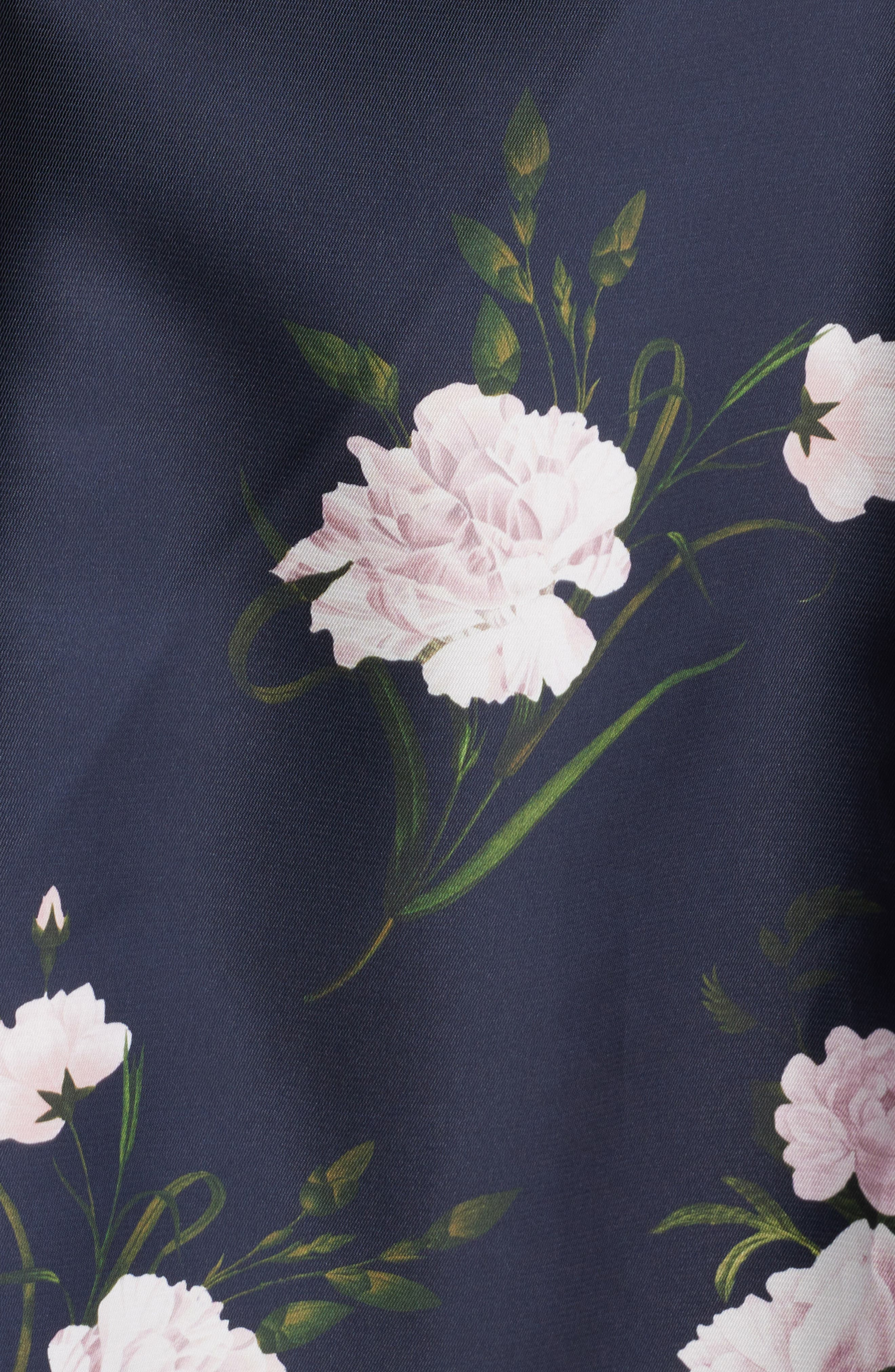 Sachin & Babi Jackie Floral Fit & Flare Midi Mikado Dress in Dark Midnight Carnations at Nordstrom - 6