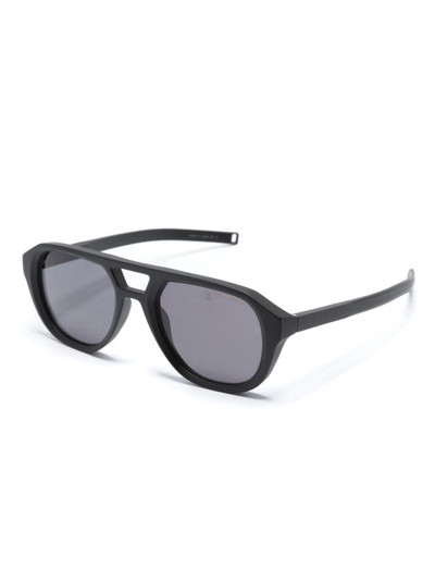 DITA pilot-frame logo sunglasses outlook