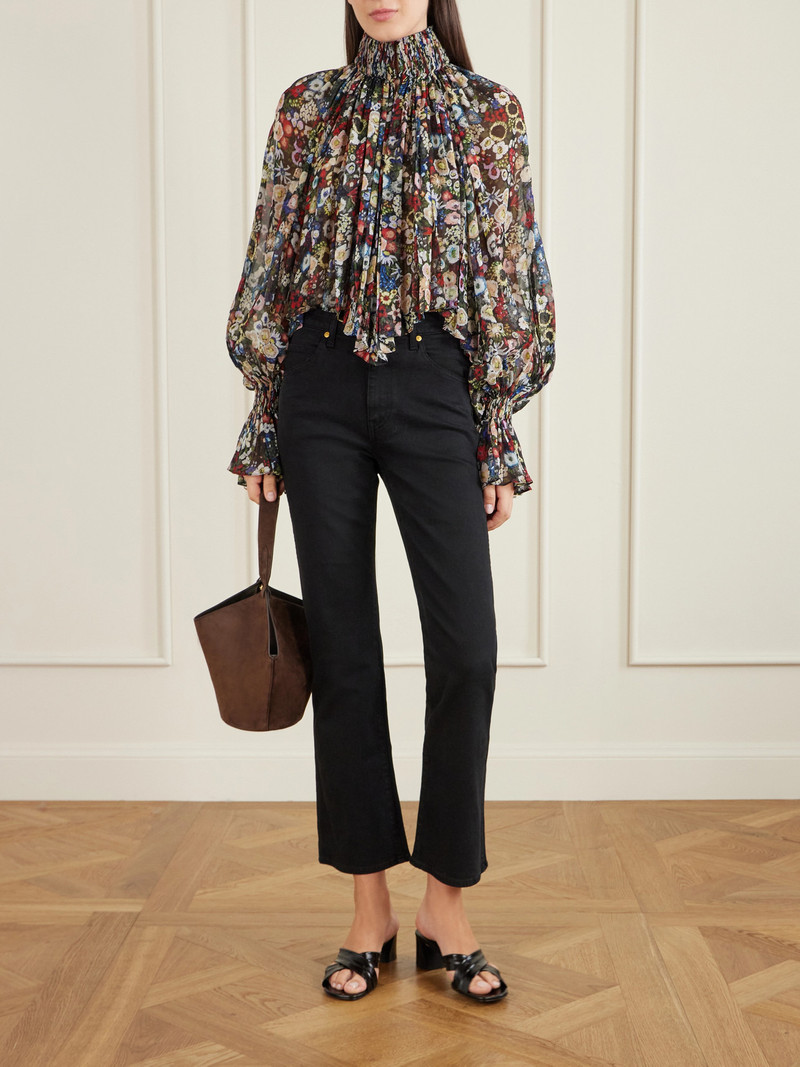 KHAITE Vivian Mid-rise Slim-leg Jeans outlook