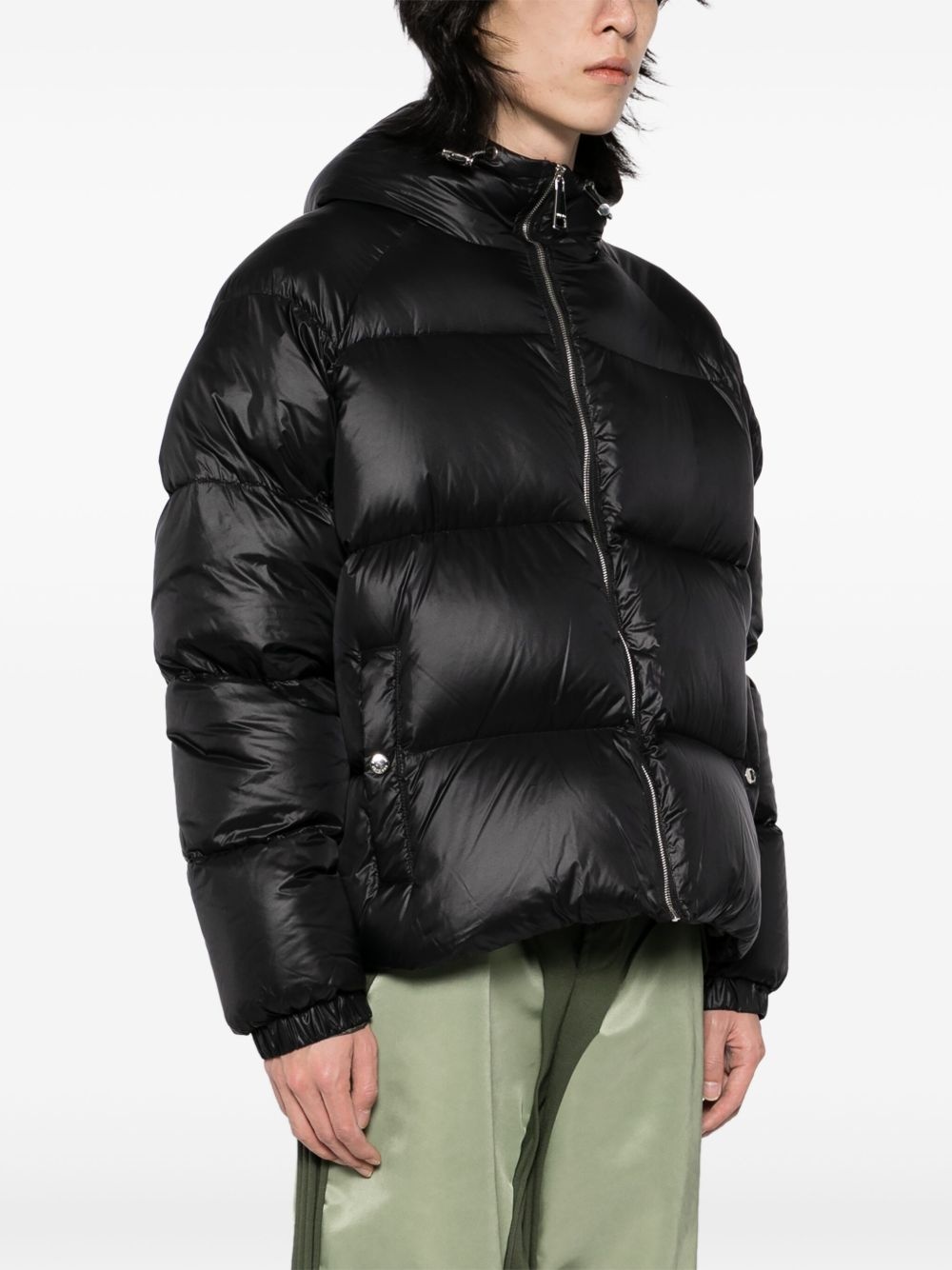 hooded padded jacket - 3
