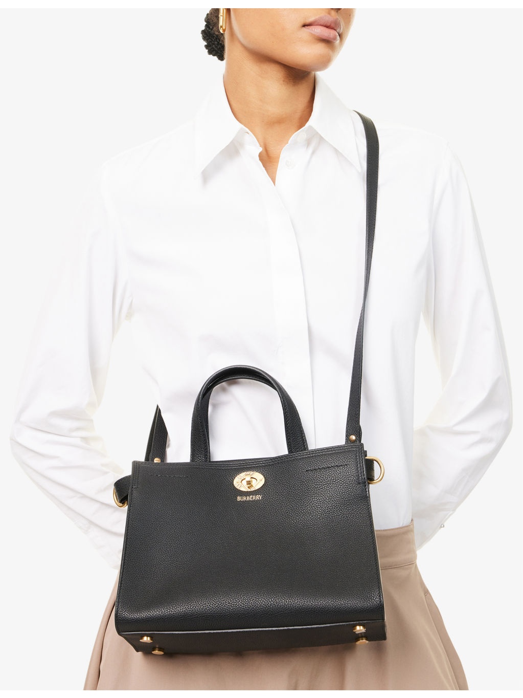 Cotswolds Mini Leather Tote Bag - 2