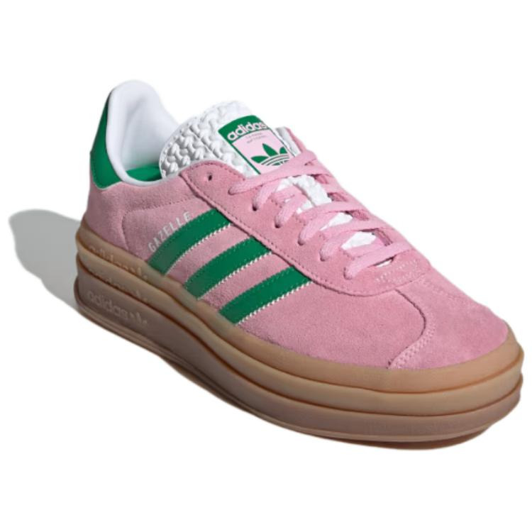 (WMNS) adidas Gazelle Bold 'True Pink' IE0420 - 4