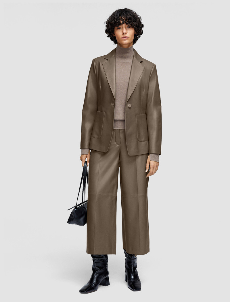 JOSEPH Glenview Nappa Leather Jacket outlook