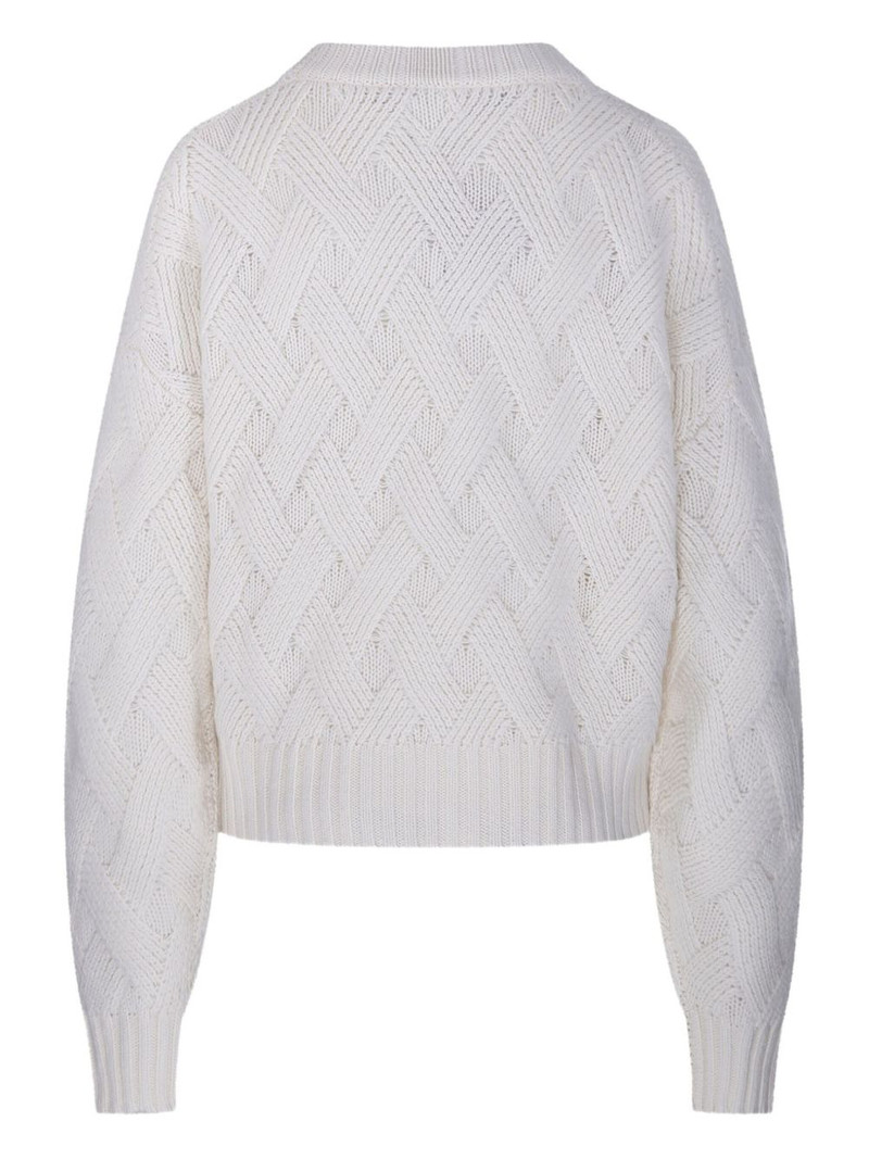 diamond-pattern sweater 3