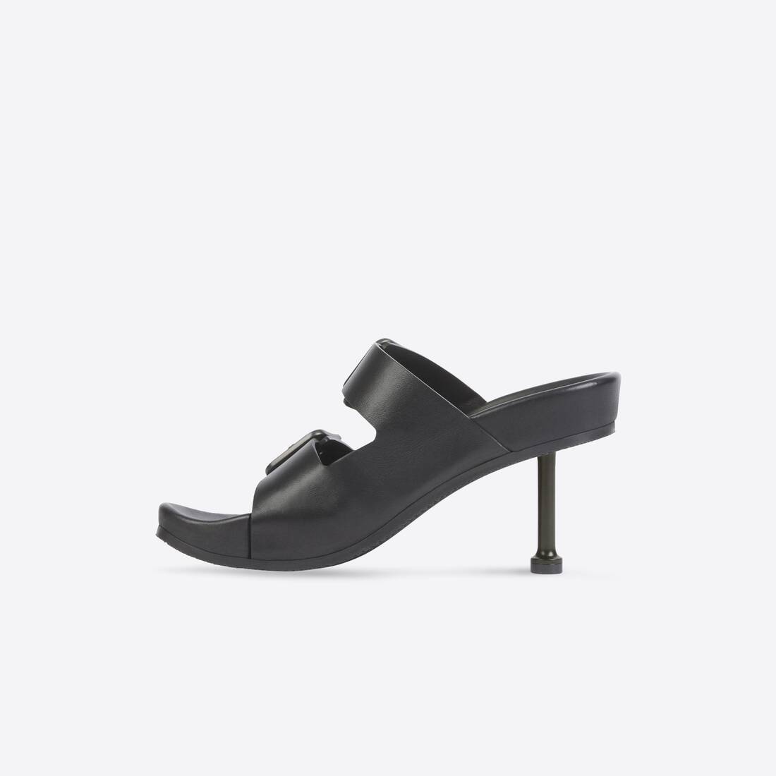 Women's Mallorca 80mm Sandal in Black/white - 4