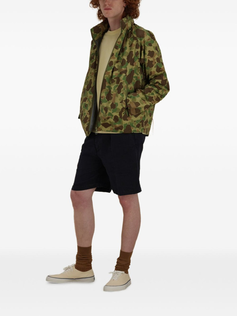 FORTELA zip fastening hooded jacket outlook