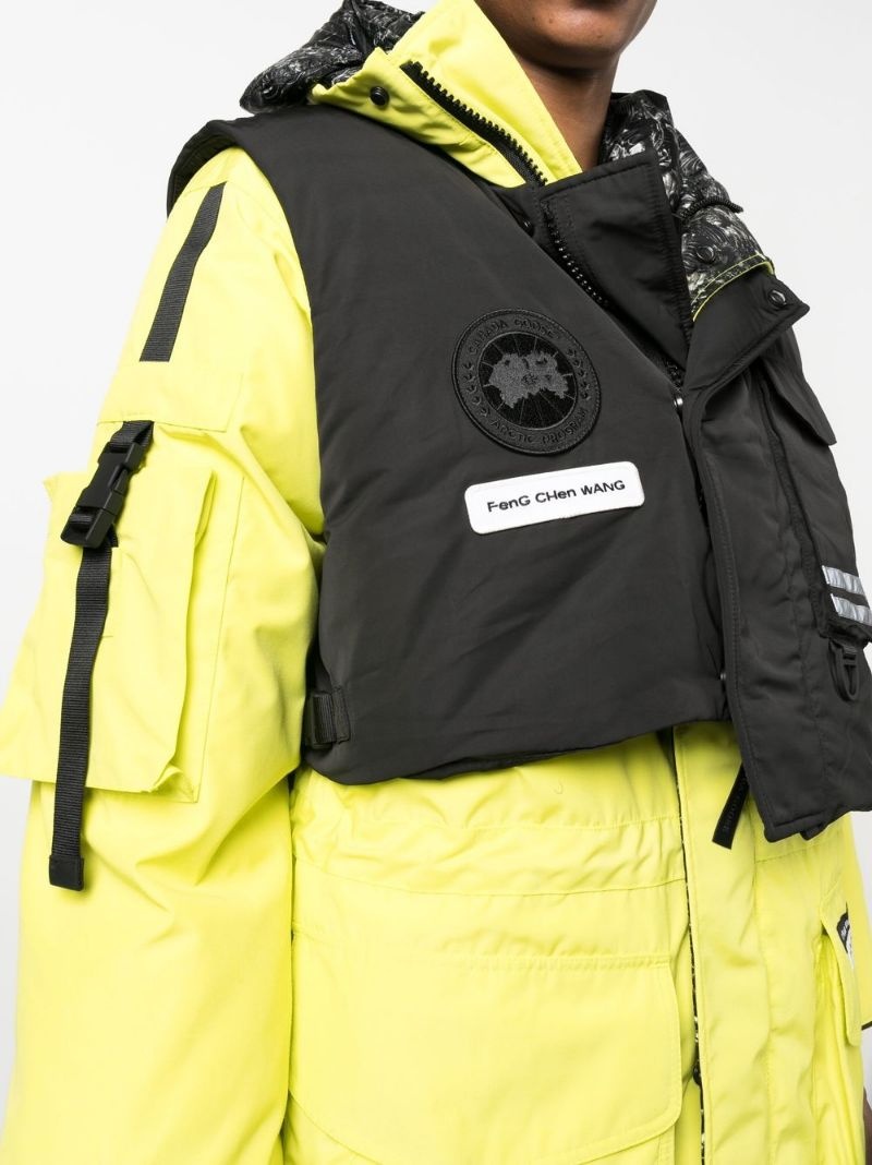 x Feng Chen Wang Roebuck parka coat - 5