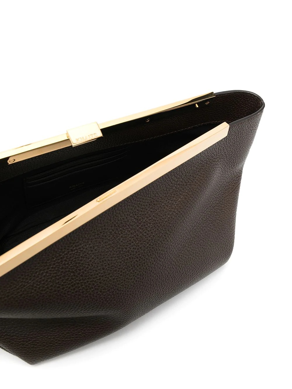 The Aimee leather clutch bag - 5