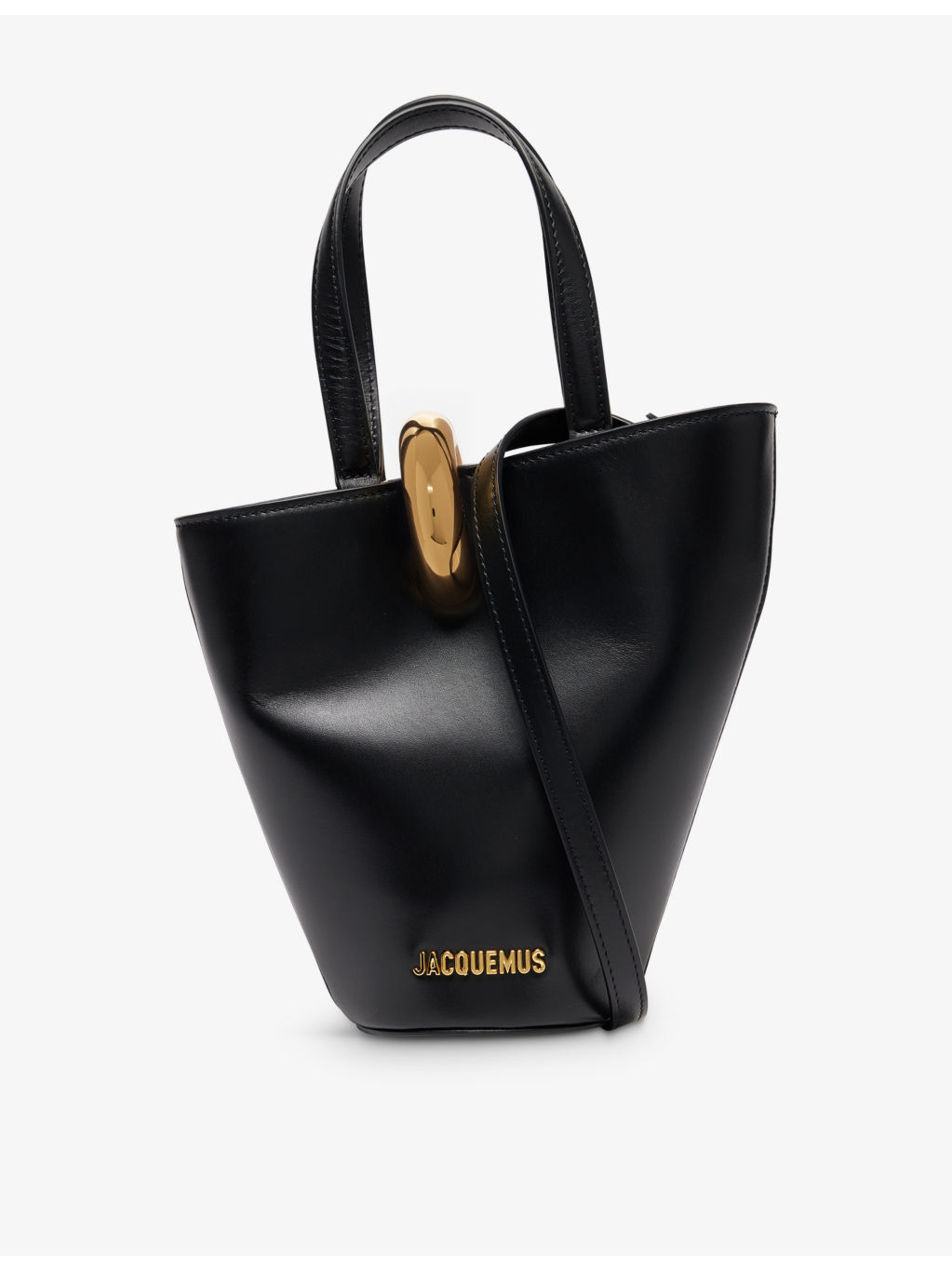Le Petit Bambola leather bucket bag - 1