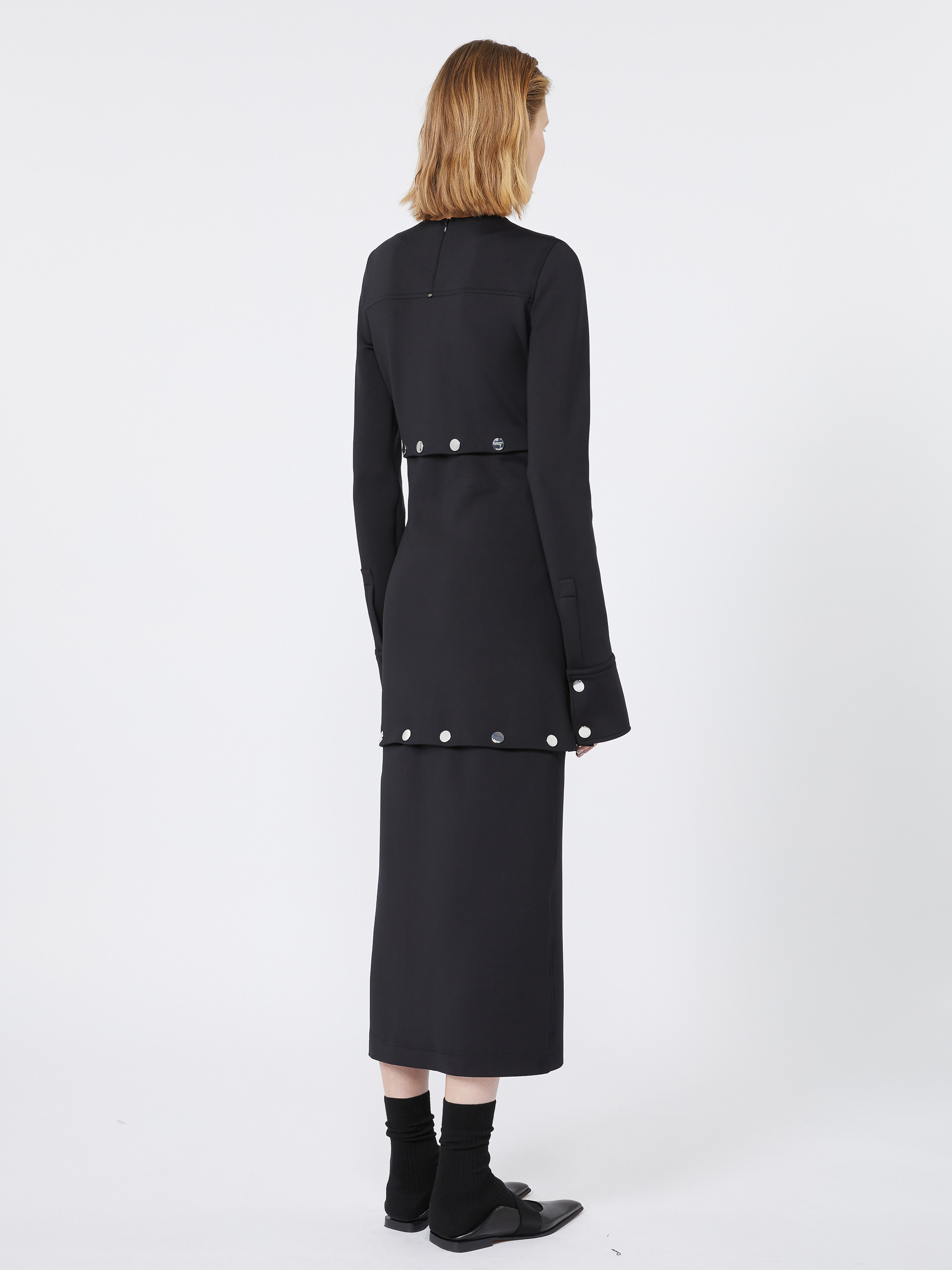 CANZONE Shortenable scuba jersey dress - 4