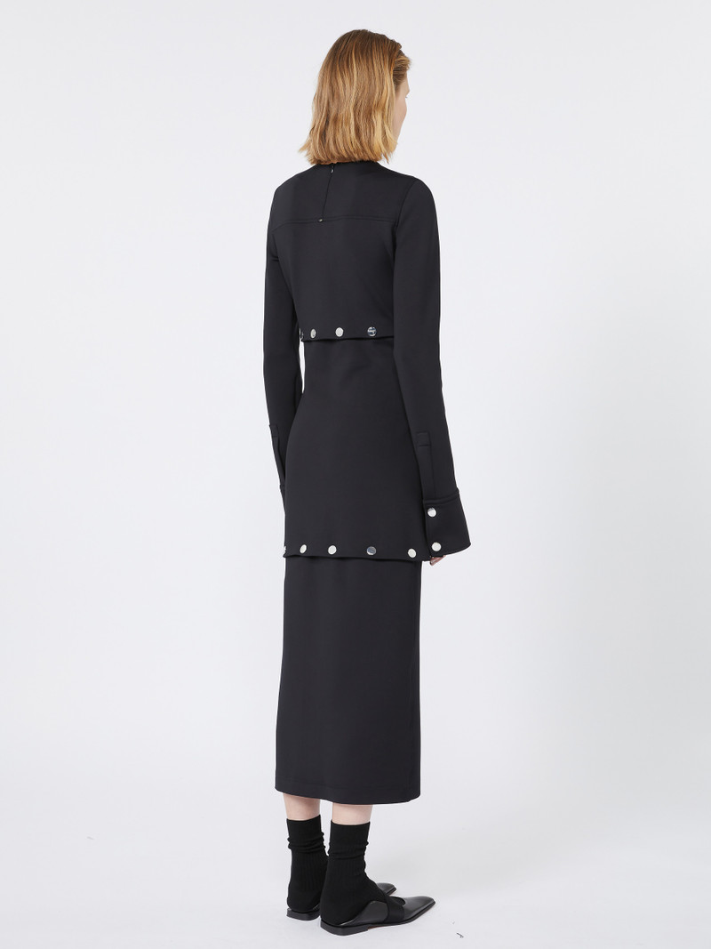 CANZONE Shortenable scuba jersey dress 4