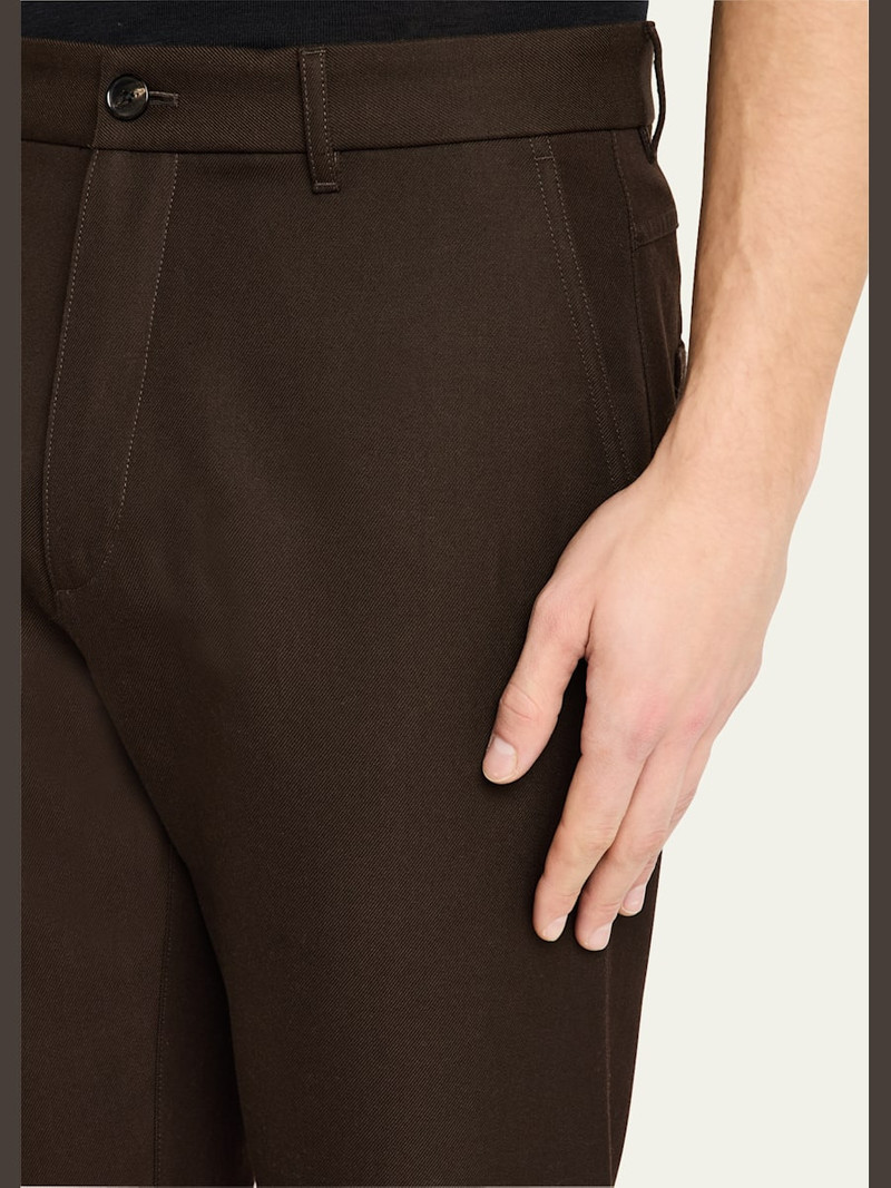 Loro Piana Men's Harper Flat-Front Trousers outlook