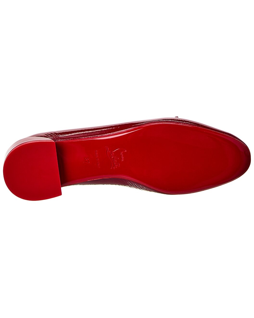 Christian Louboutin Sweetie Jane Patent Ballerina Flat - 4