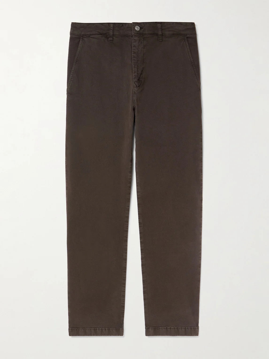 Aden 1923 Straight-Leg Organic Cotton-Blend Twill Chinos - 1