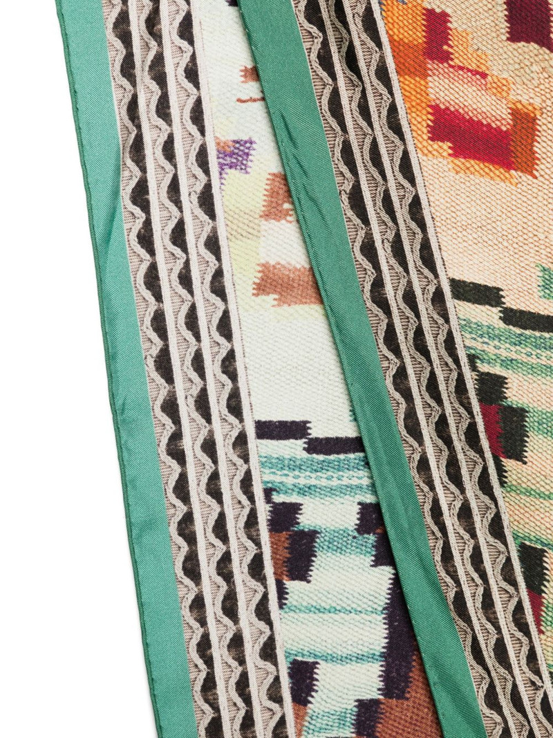 Pierre-Louis Mascia Aloeuw silk scarf outlook