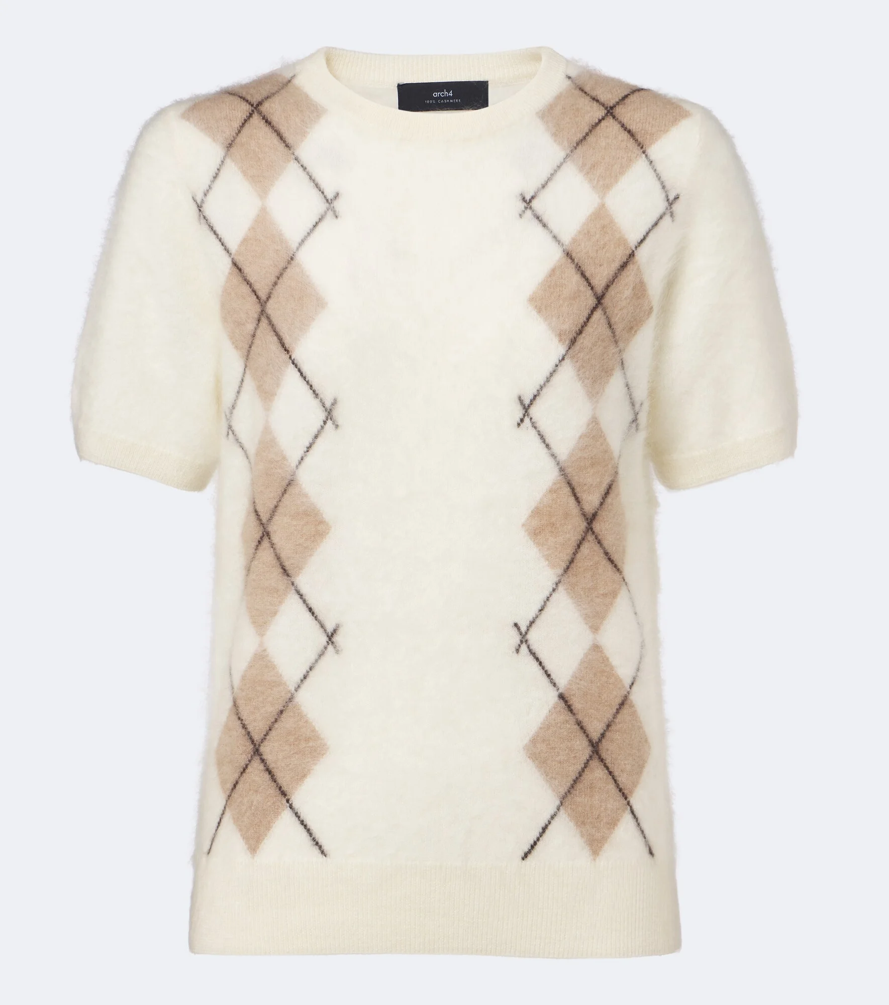 Abel argyle cashmere sweater - 1