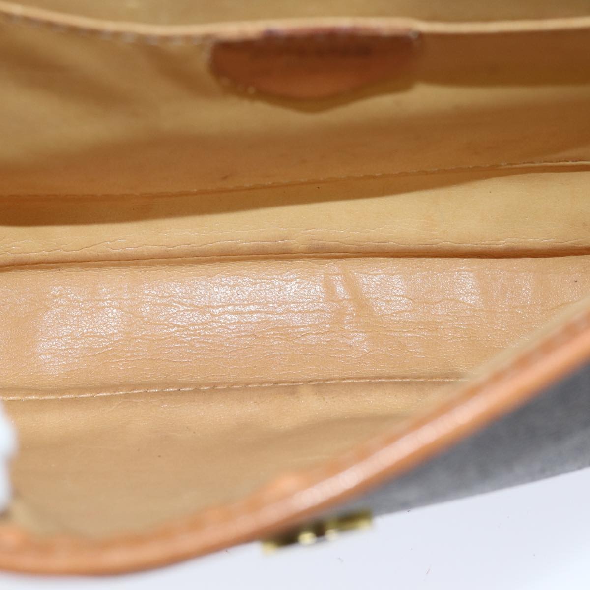 CELINE Macadam Canvas Shoulder Bag Pvc Brown - 10