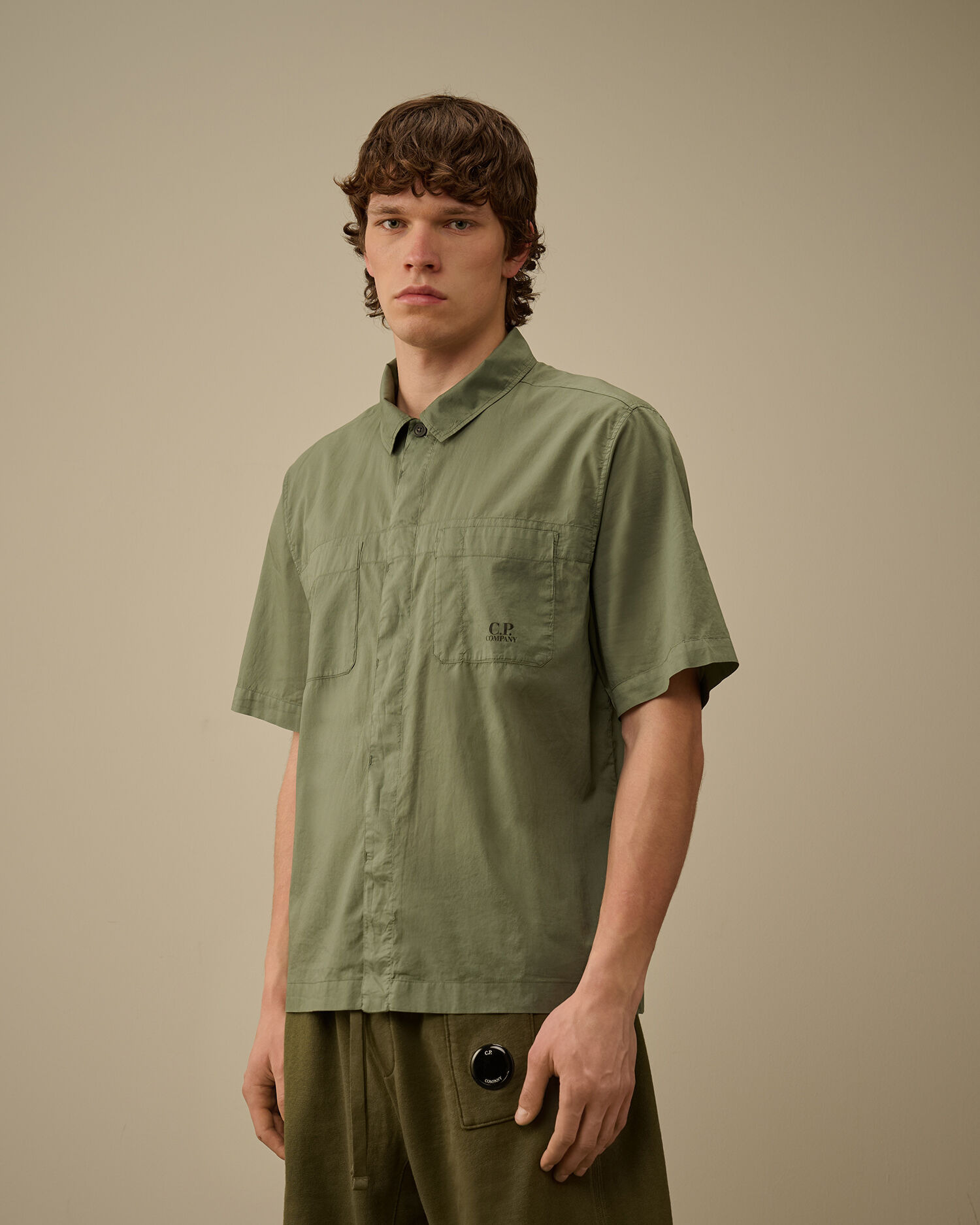 Light Mussola Boxy Short Sleeve Shirt - 3