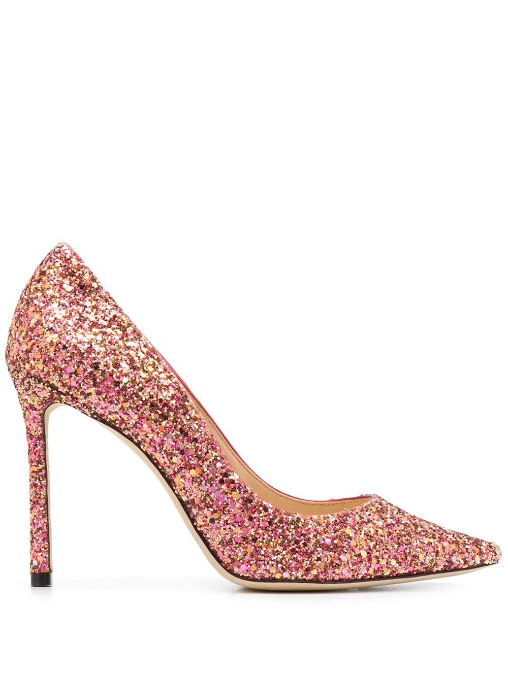 Romy 60mm glittered pumps - 1