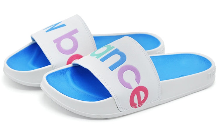 (WMNS) New Balance 200 Series Fashion White Slippers SWF200A1 - 3