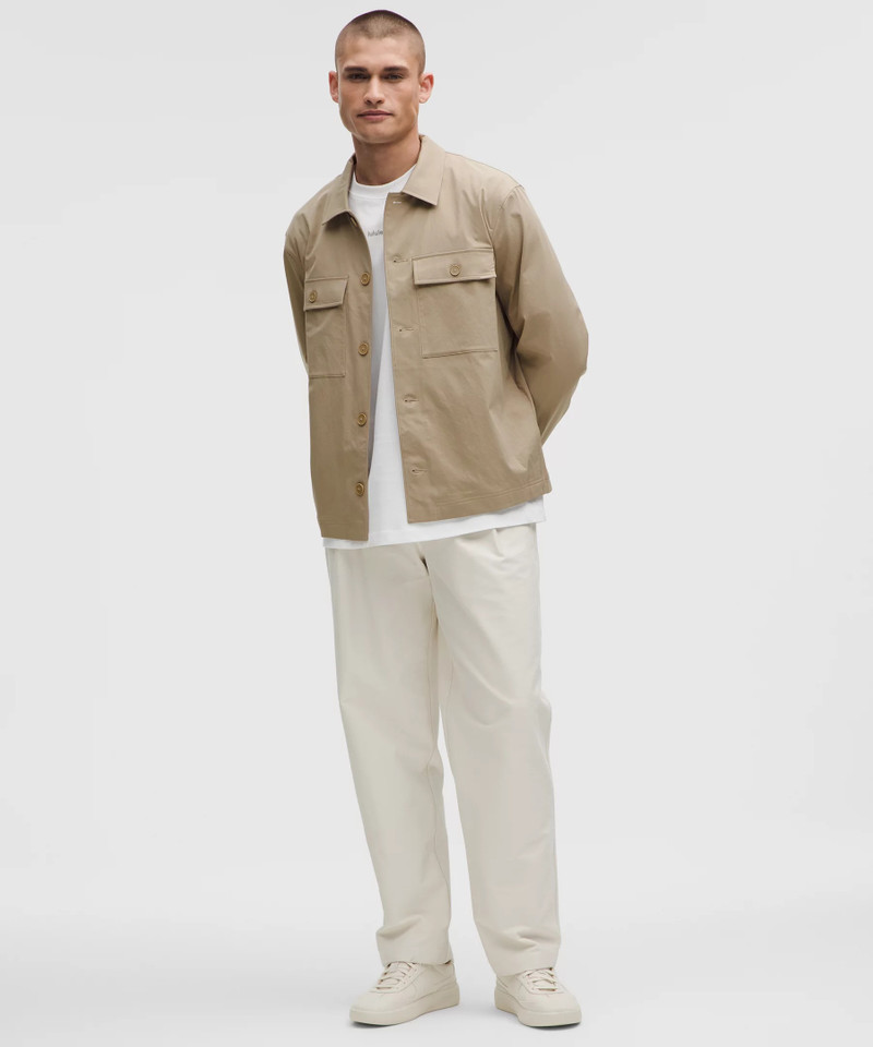 lululemon Woven Button-Up Overshirt outlook