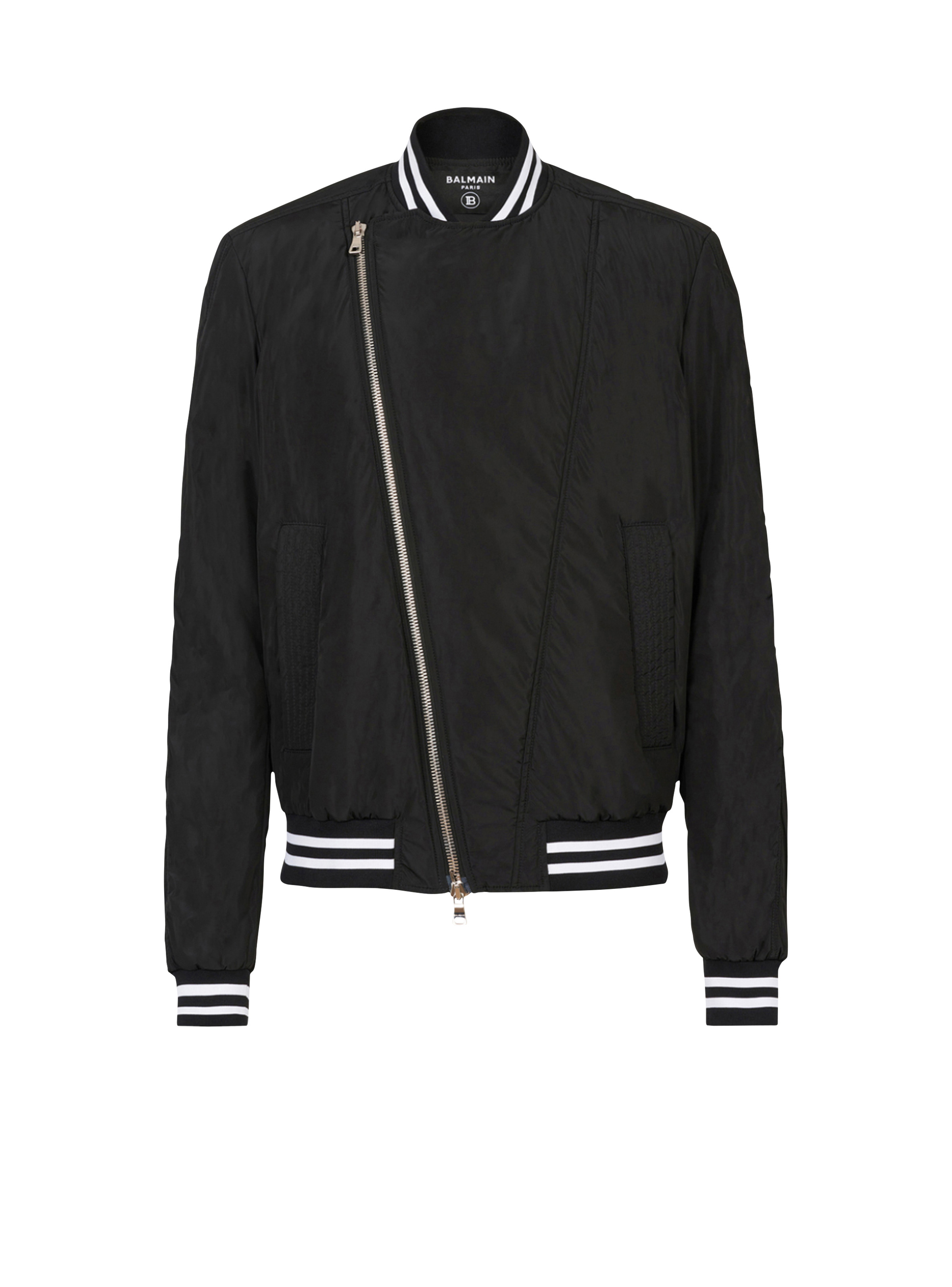 Nylon bomber jacket - 1