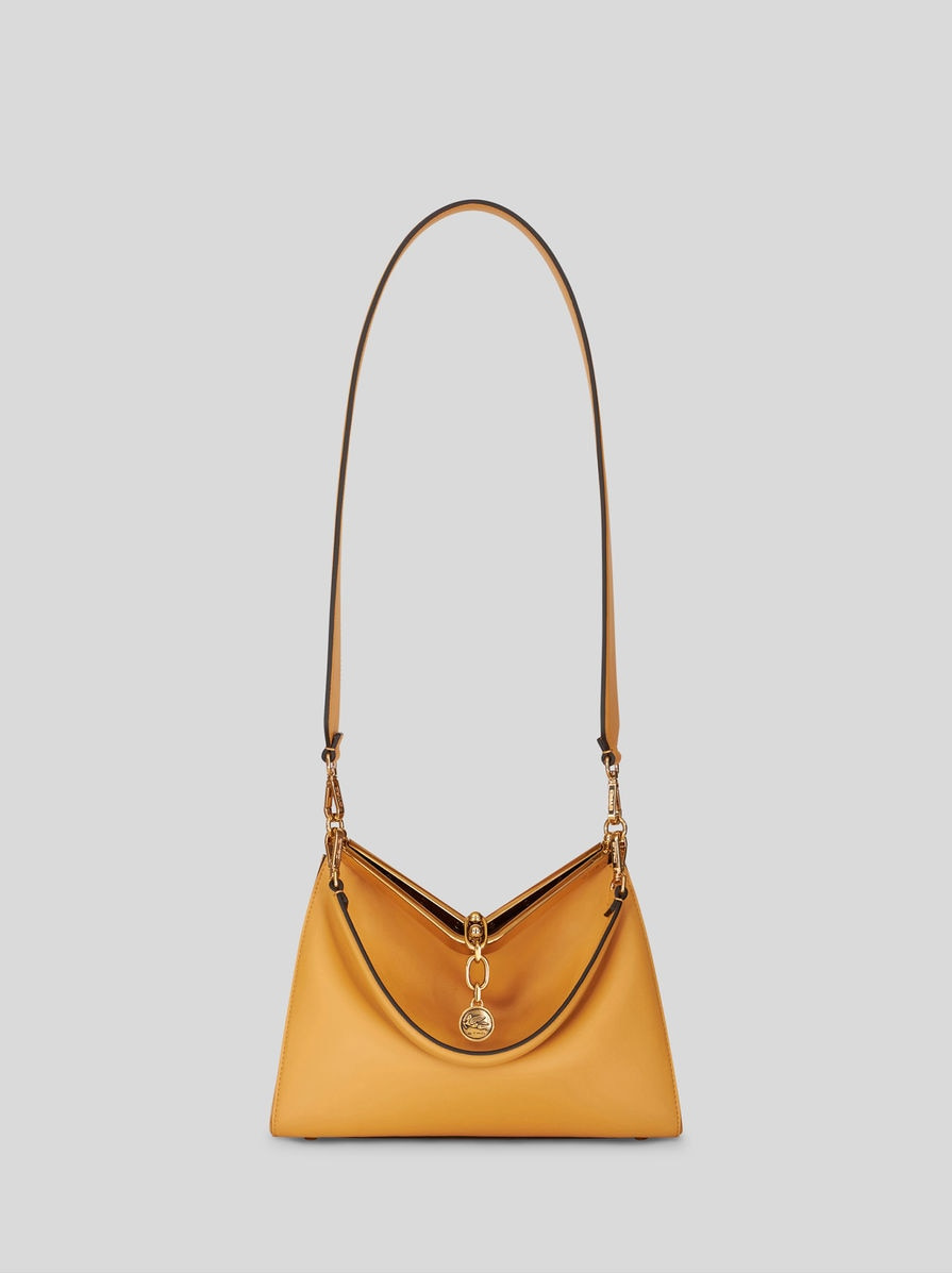 MEDIUM LEATHER VELA BAG - 2