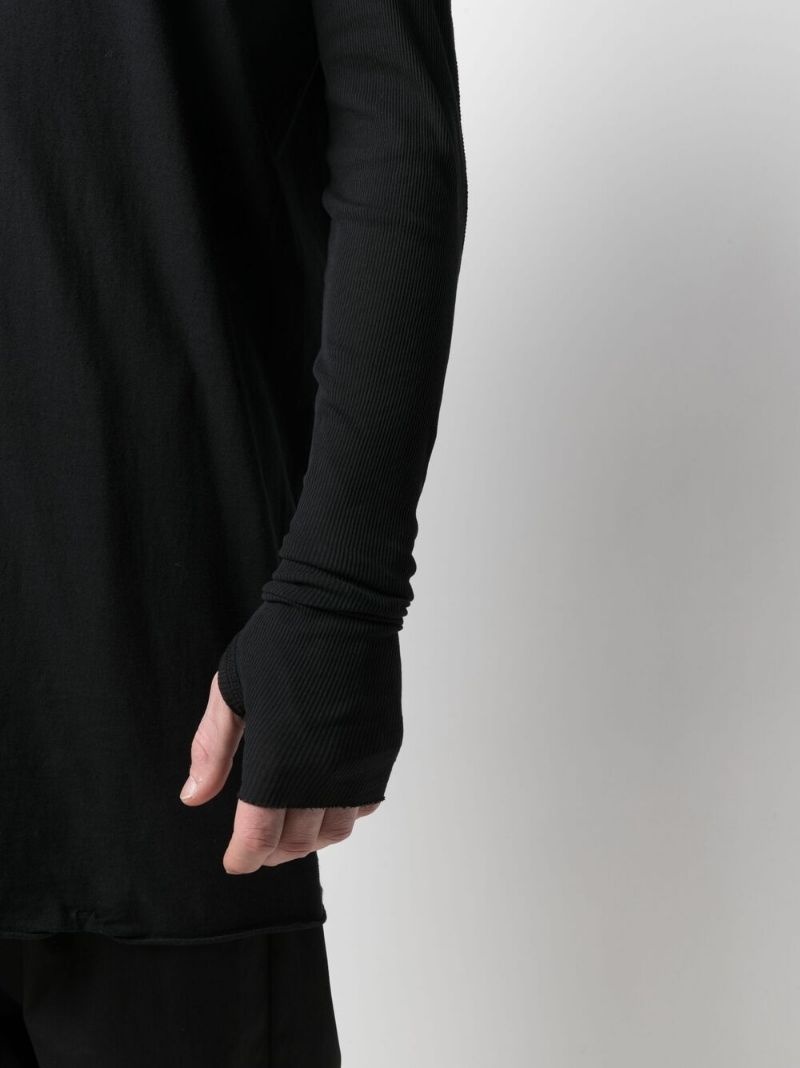round neck long-sleeved T-shirt - 5