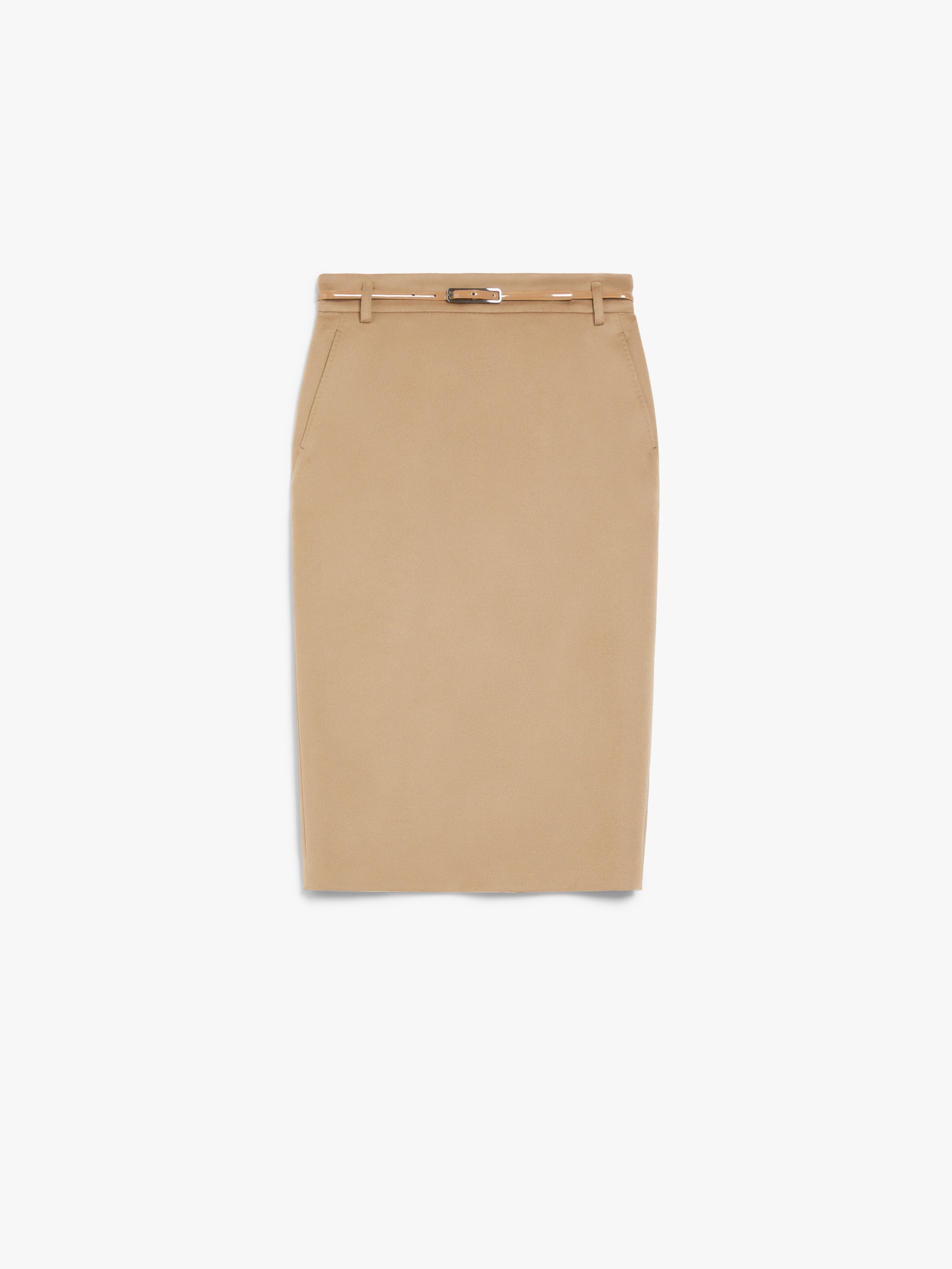 GINSENG Wool pencil skirt - 1
