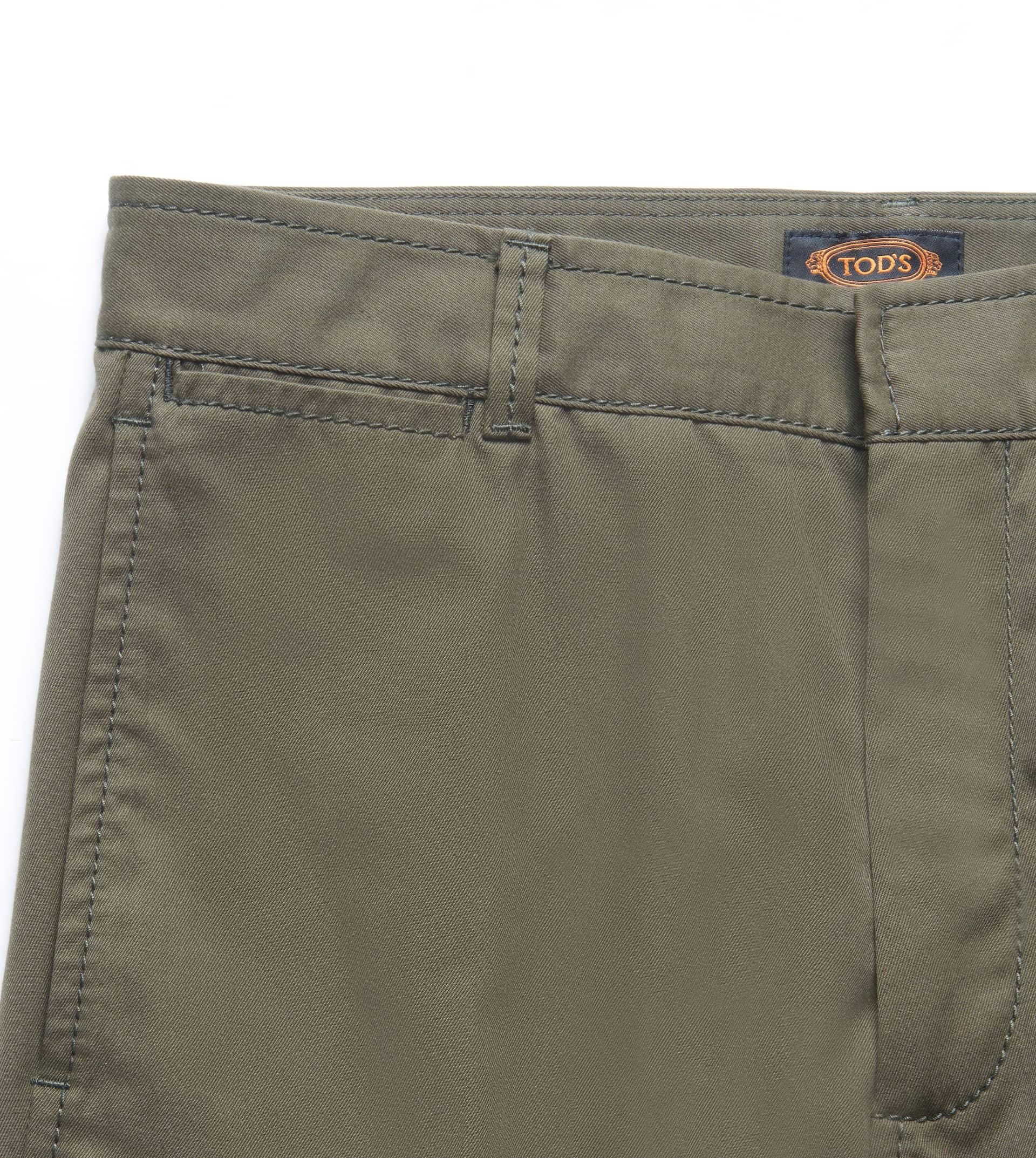 CHINO TROUSERS - GREEN - 4