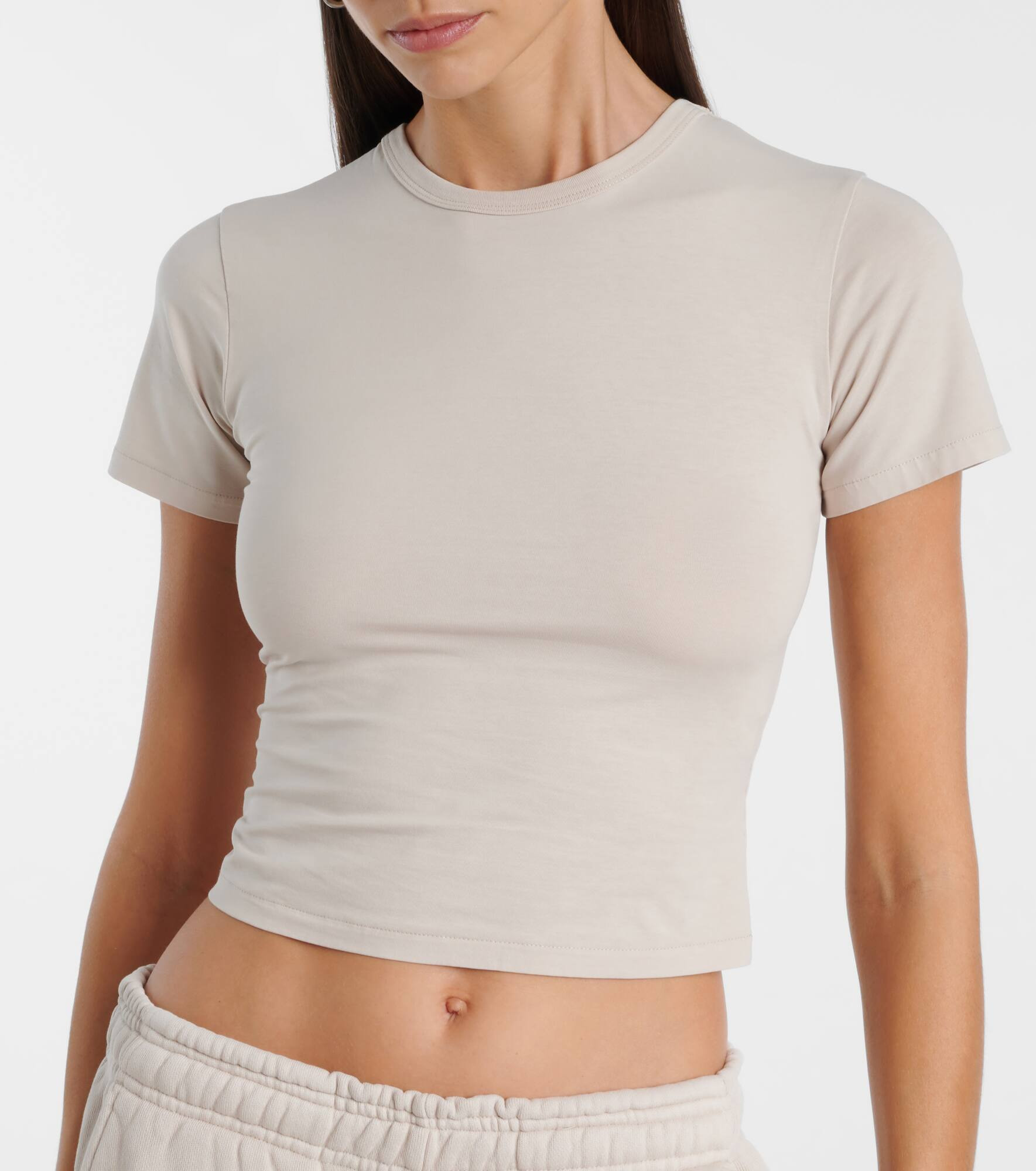 Micro cotton-blend T-shirt - 4