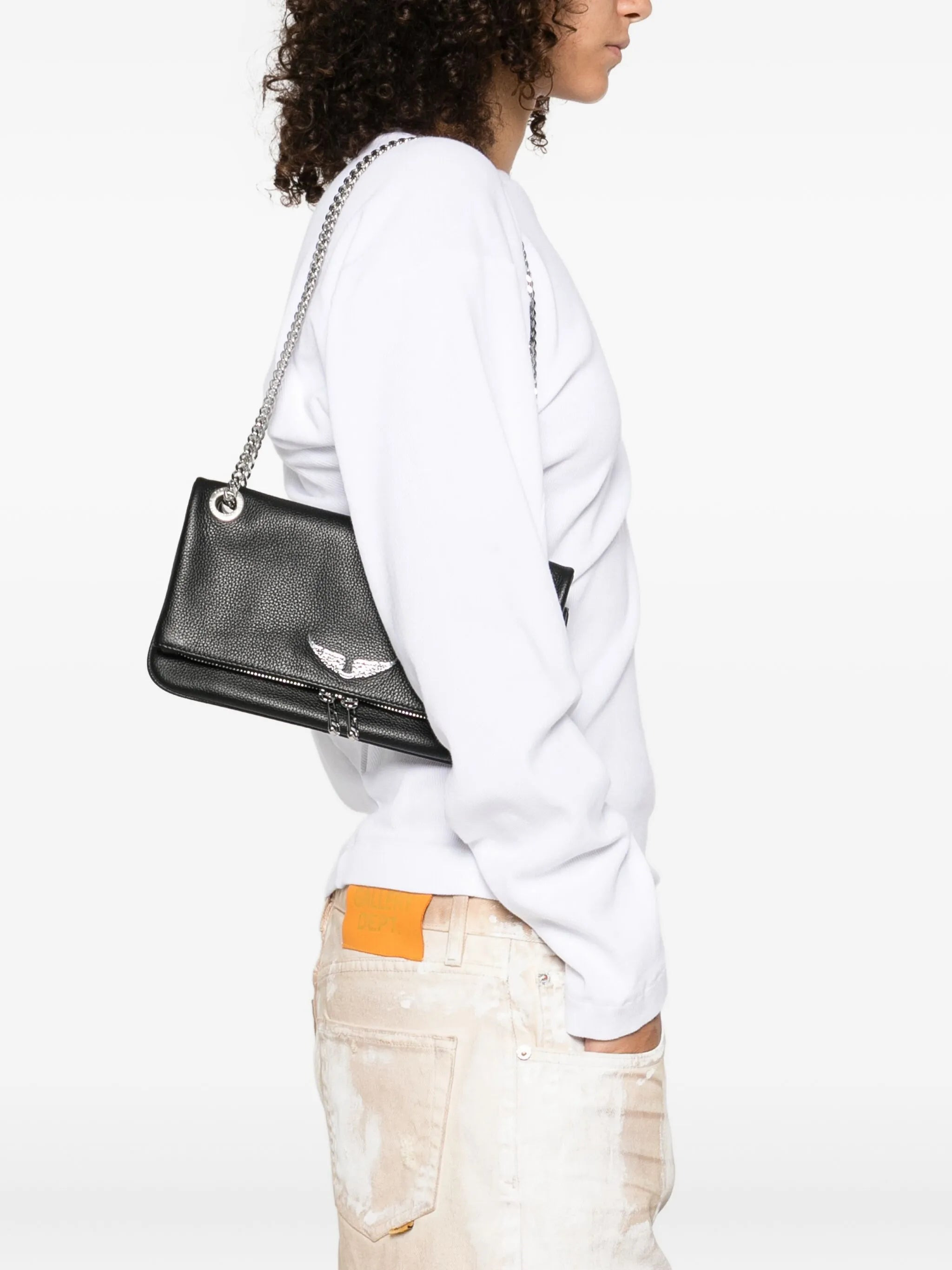 Zadig & Voltaire Rock II Chain-strap Crossbody Bag - 4