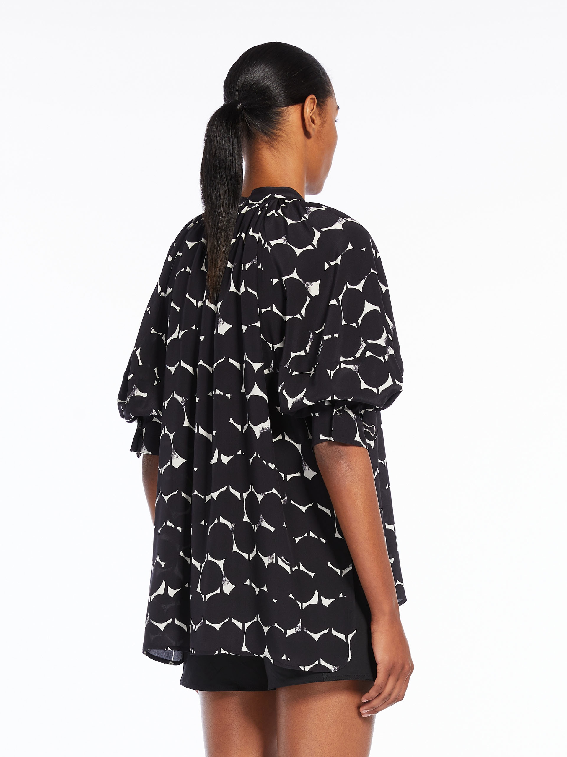 EMY Feminine shirt in printed twill - 4
